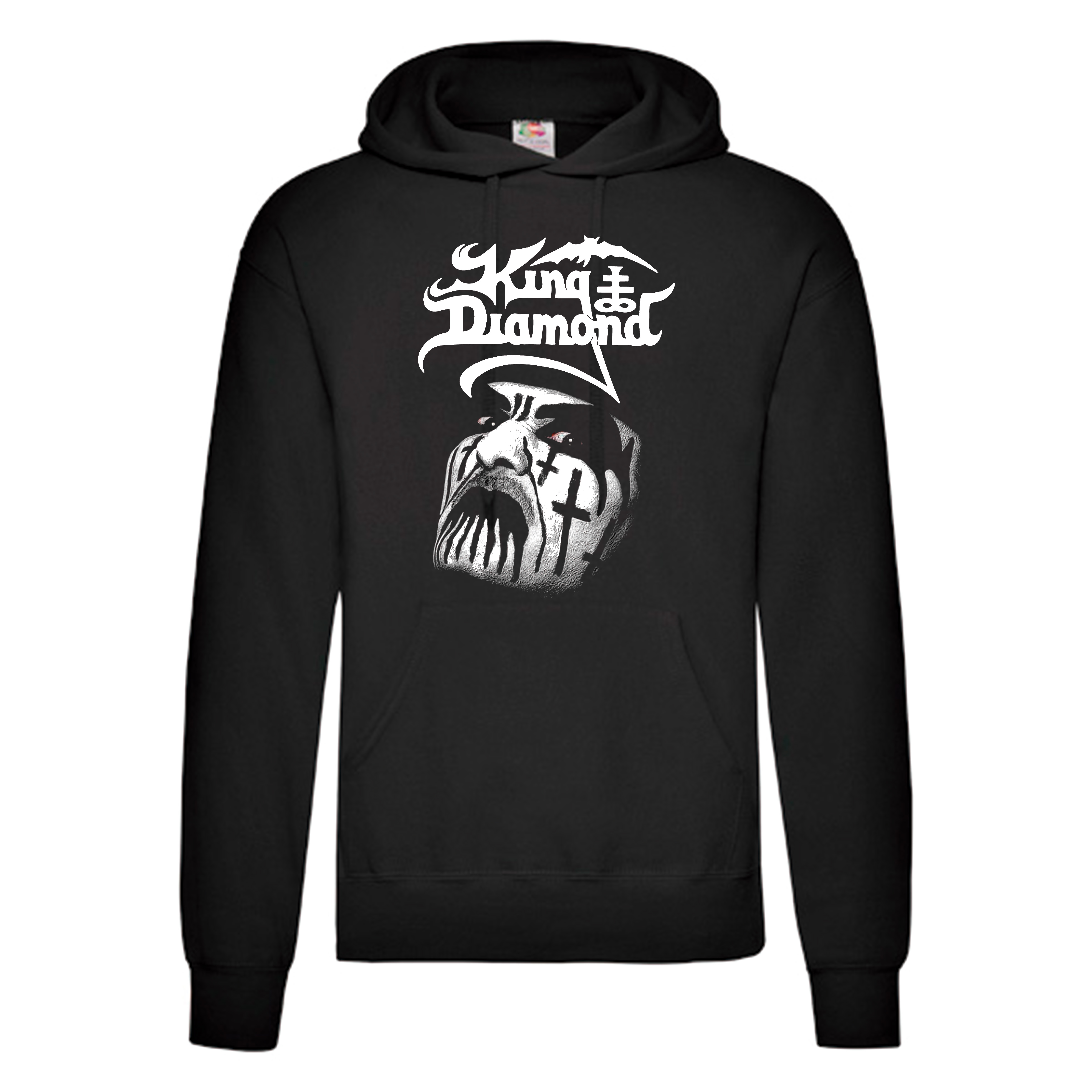 Sudadera King Diamond negra - Logo
