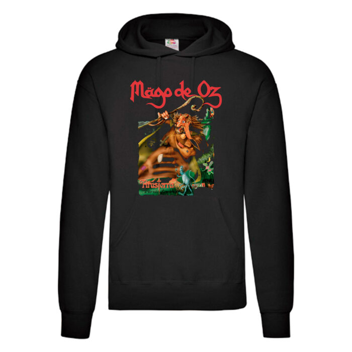 Sudadera Mago De Oz negra - Finisterra