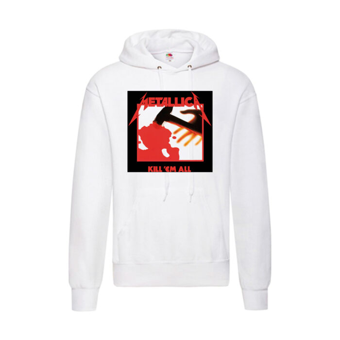 Sudadera Metallica blanca - Kill 'Em All