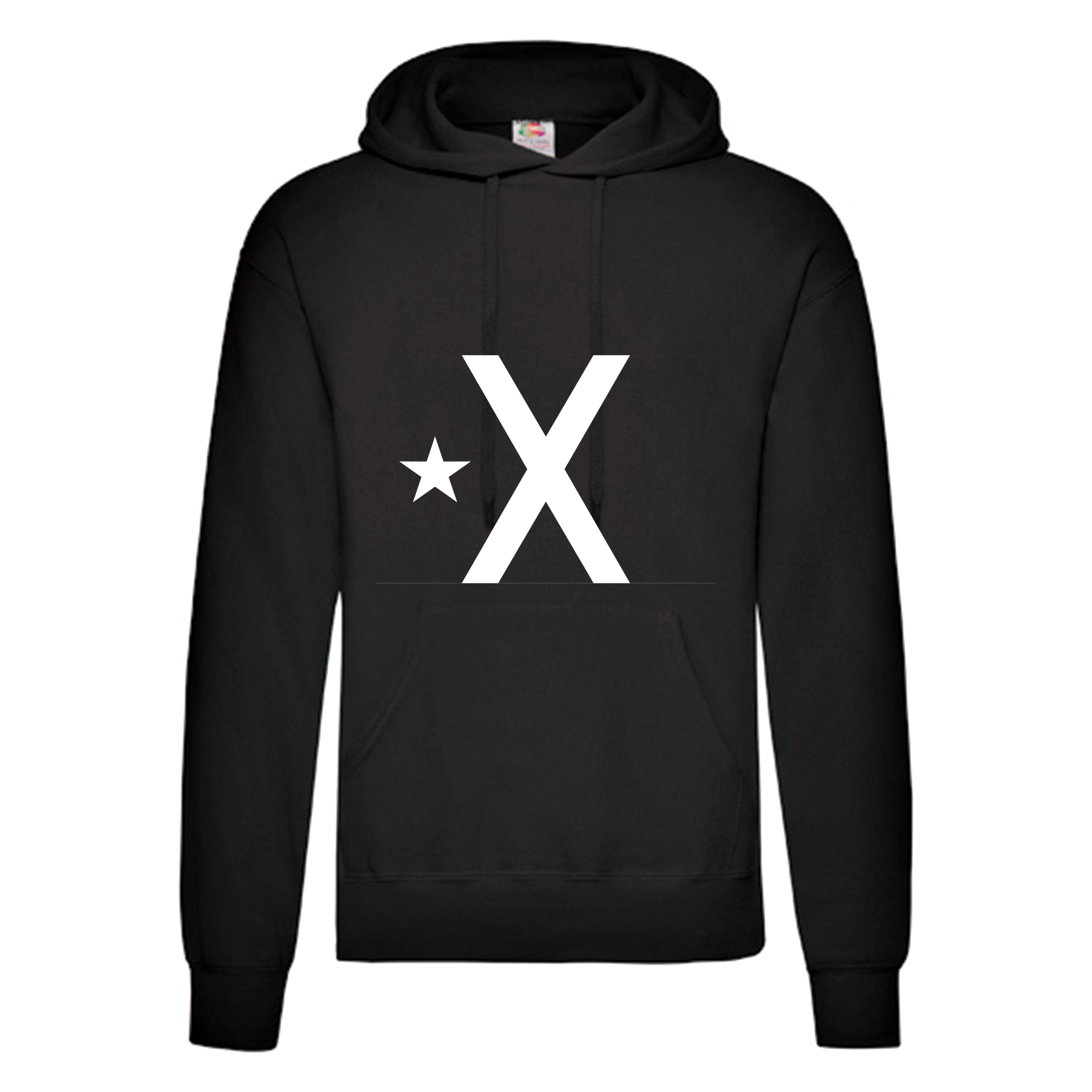 Sudadera diseño original negra - Bandera Santa Eulalia