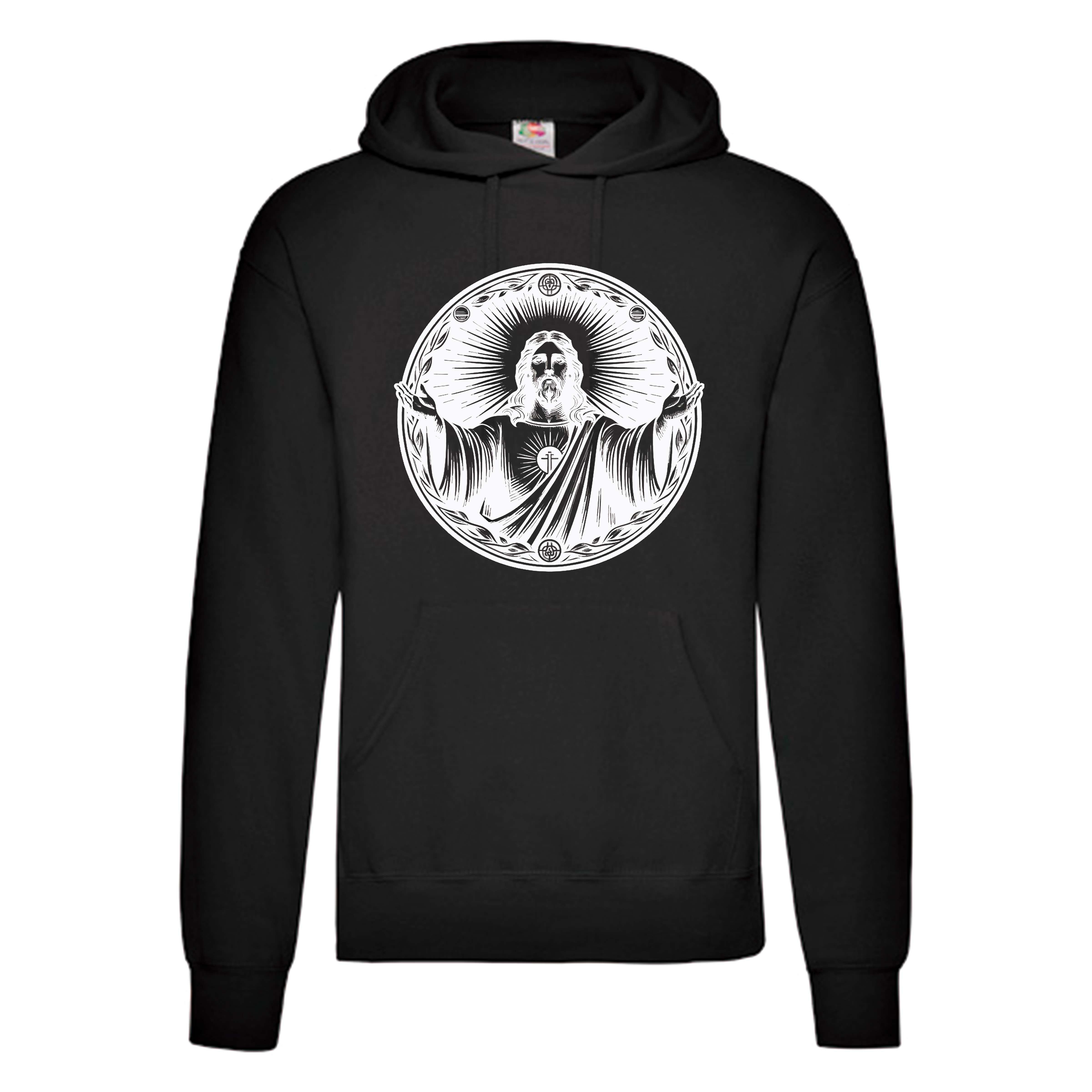 Sudadera diseño original negra - Pantocrator