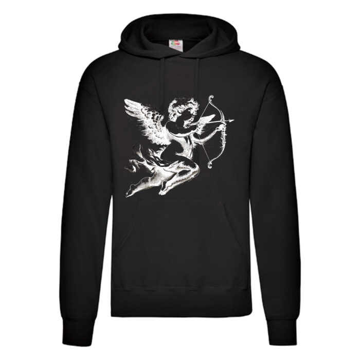 Sudadera diseño original negra - Querubín