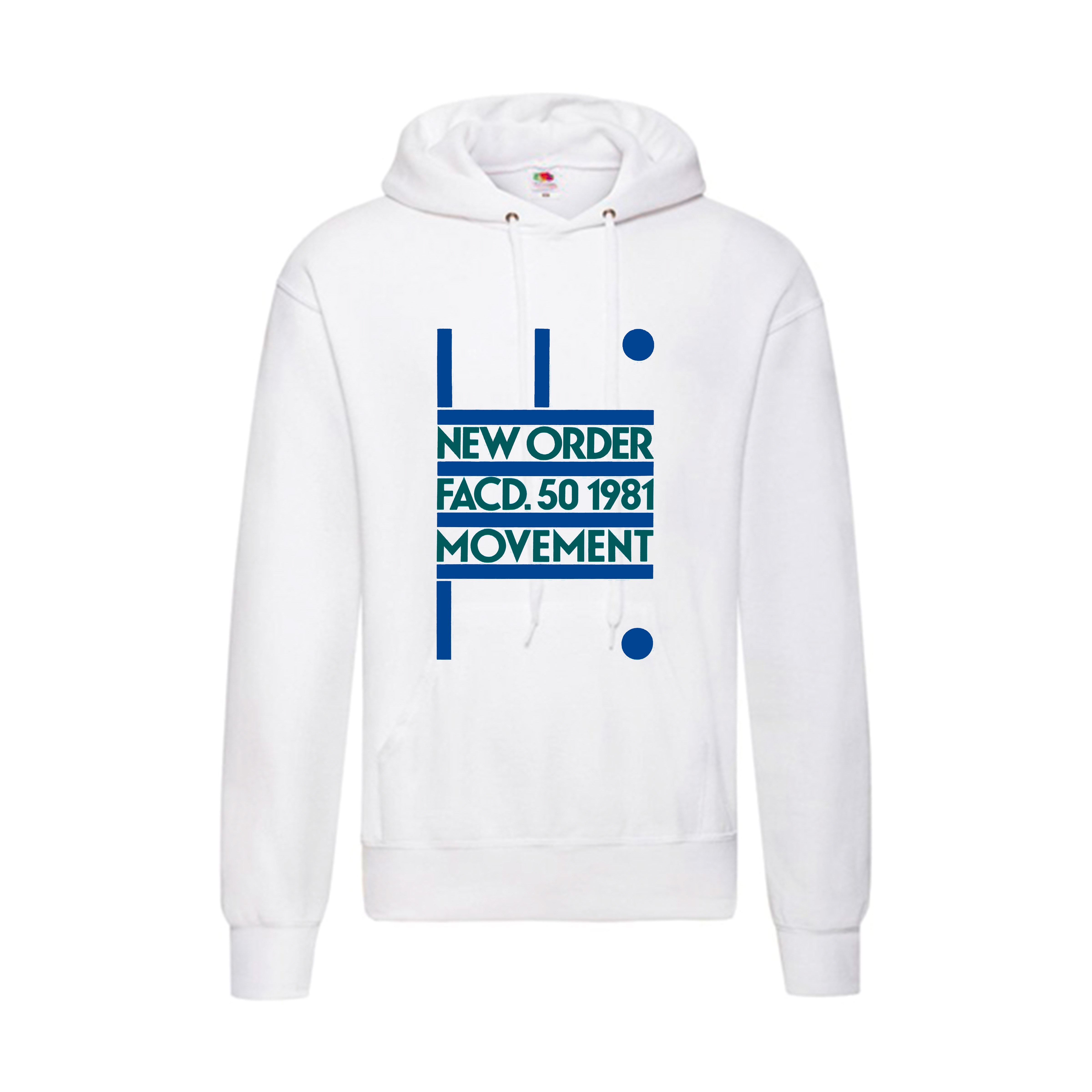 Sudadera New Order blanca - Movement