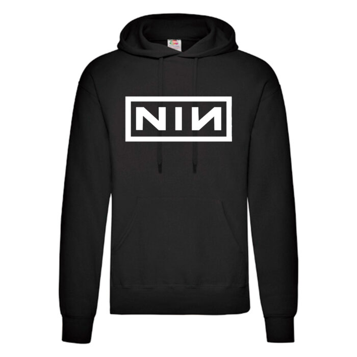 Sudadera Nine Inch Nails negra - Logo