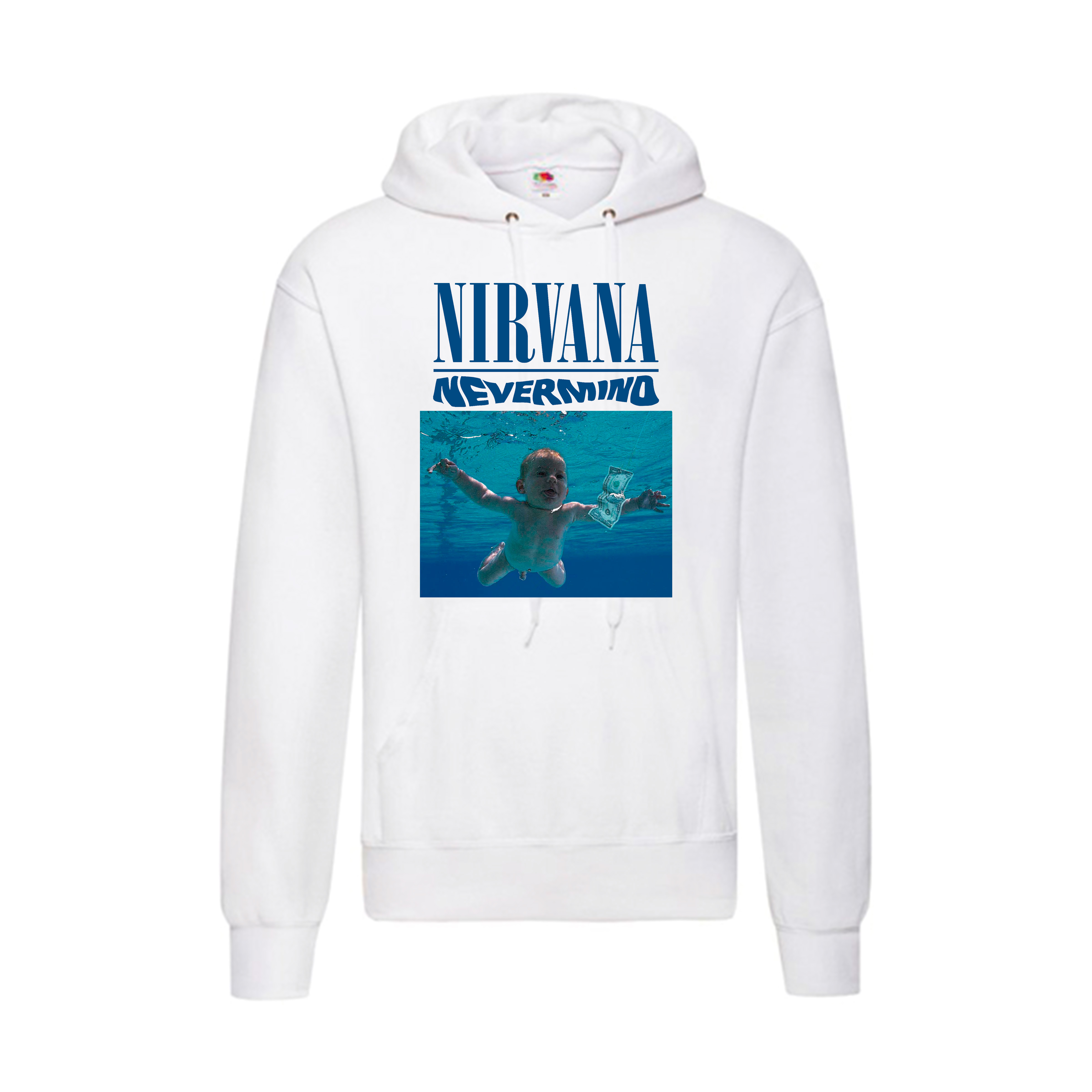 Sudadera Nirvana blanca - Nevermind