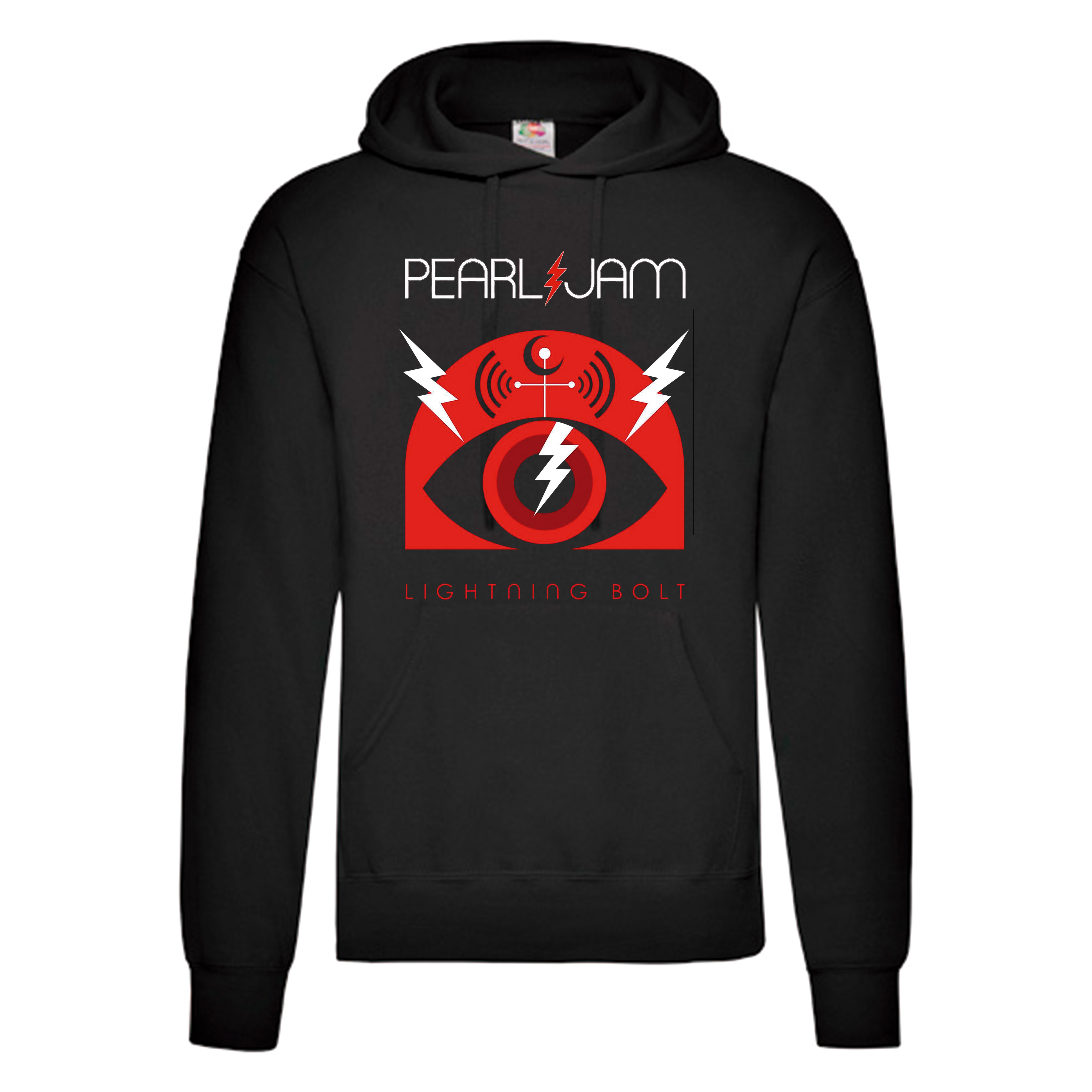 Sudadera Pearl Jam negra - Lightning Bolt