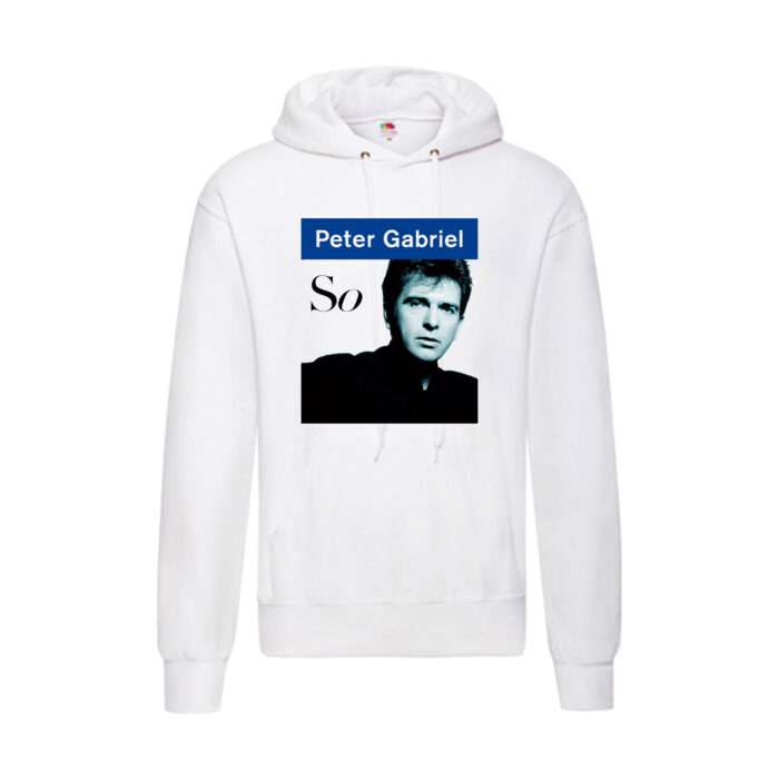 Sudadera Peter Gabriel blanca - So