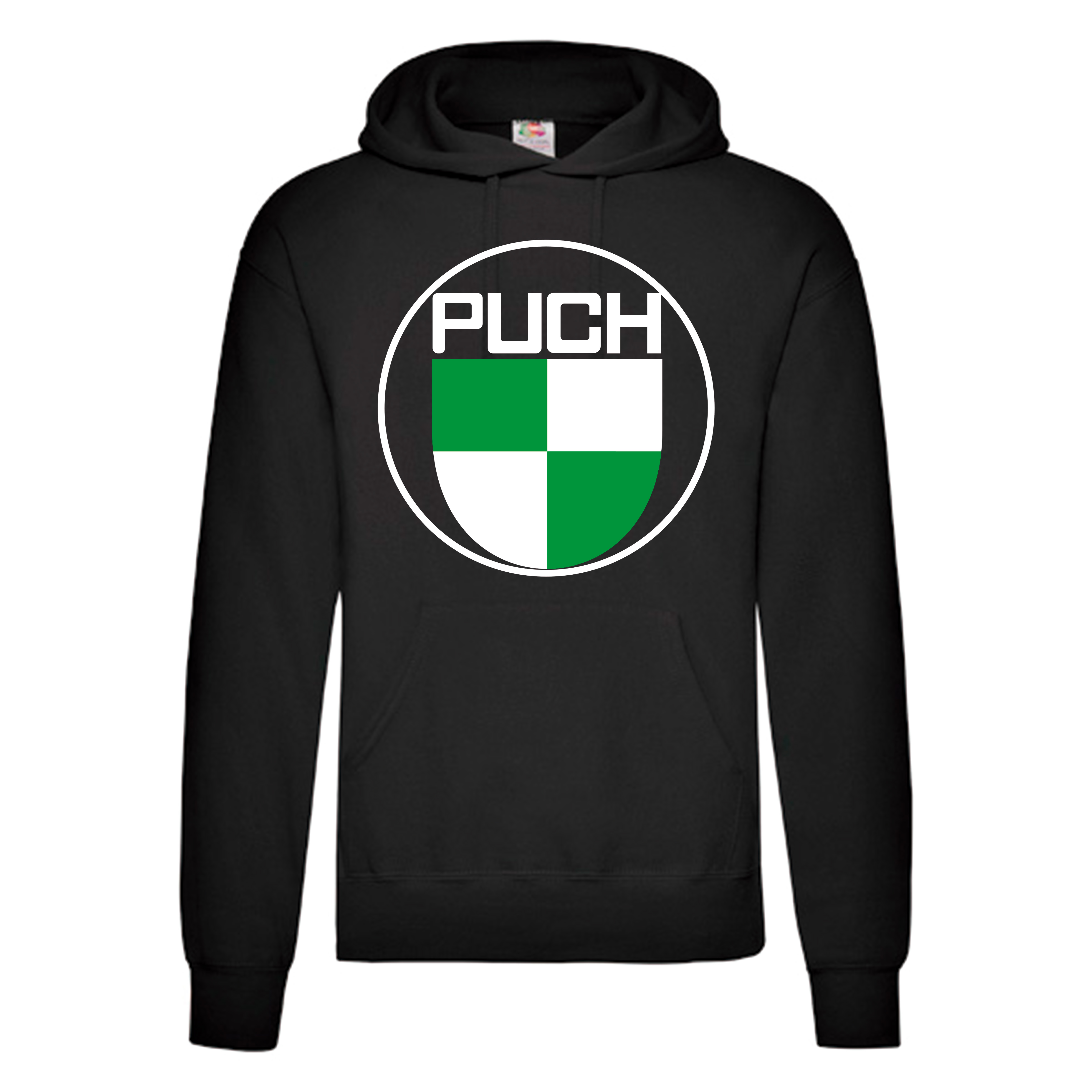 Sudadera Puch negra - Logo
