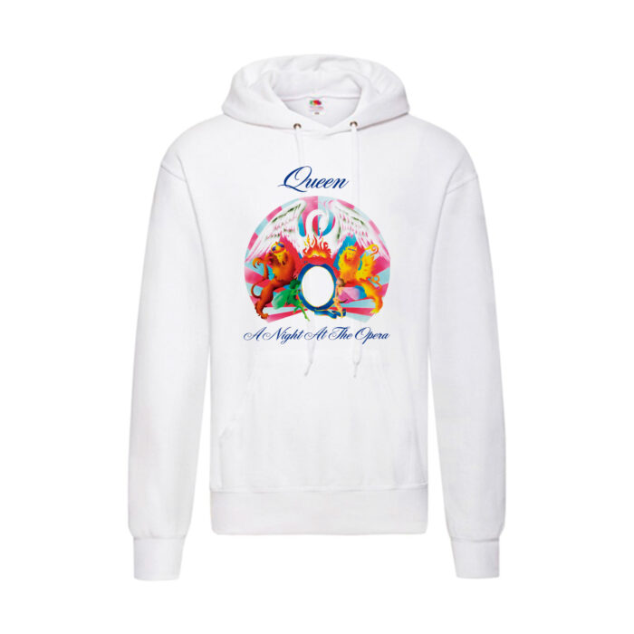 Sudadera Queen blanca - A Night At The Opera