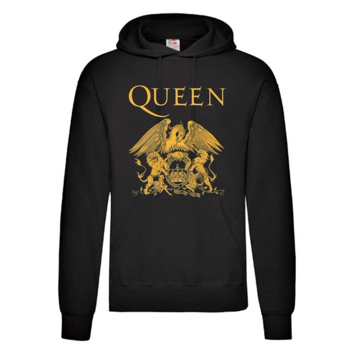 Sudadera Queen negra - Logo