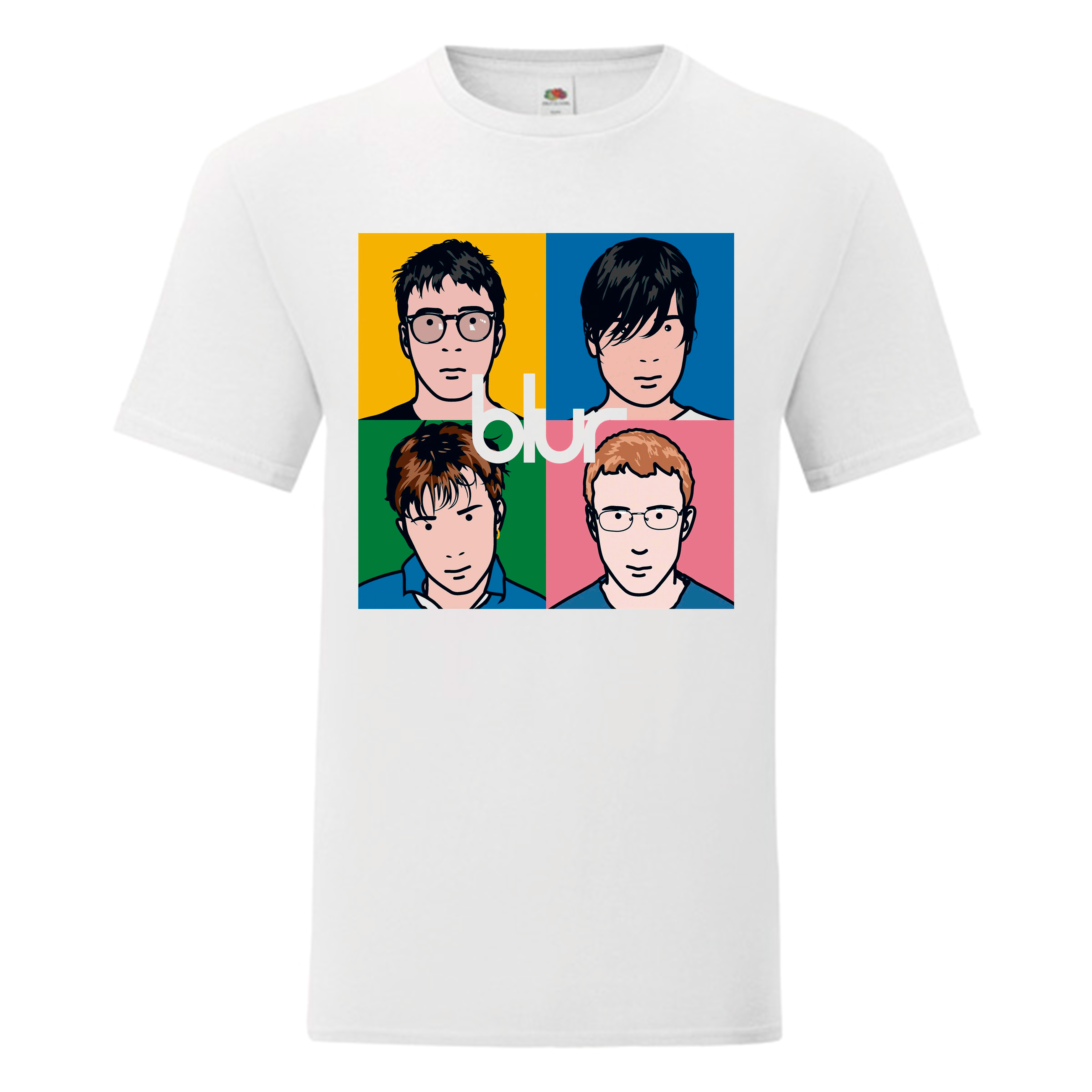 Camiseta Blur blanca - Best Of
