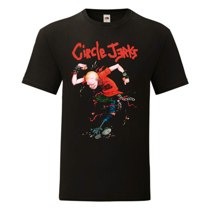 Camiseta Circle Jerks negra - Logo