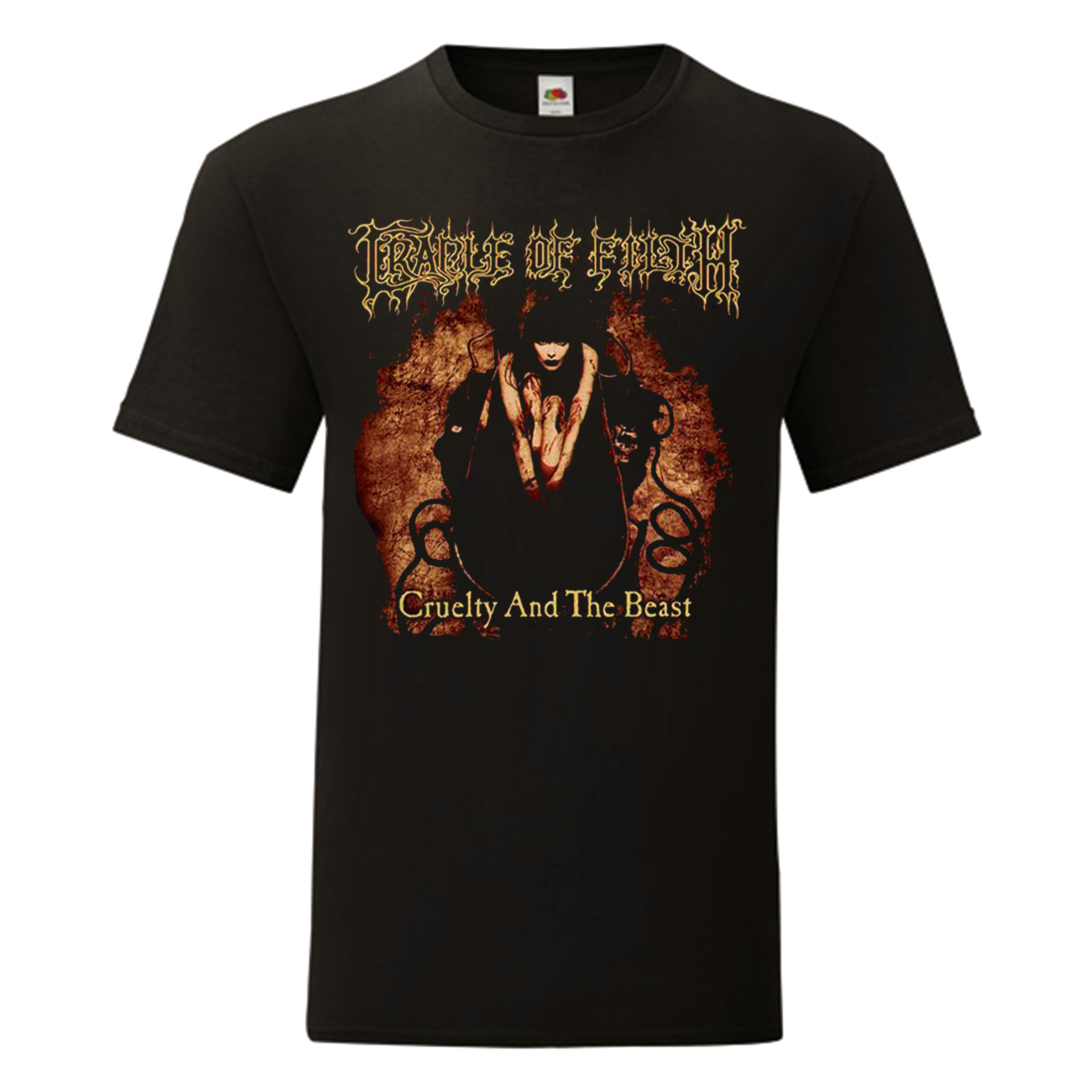 Camiseta Cradle Of Filth negra - Cruelty And The Beast