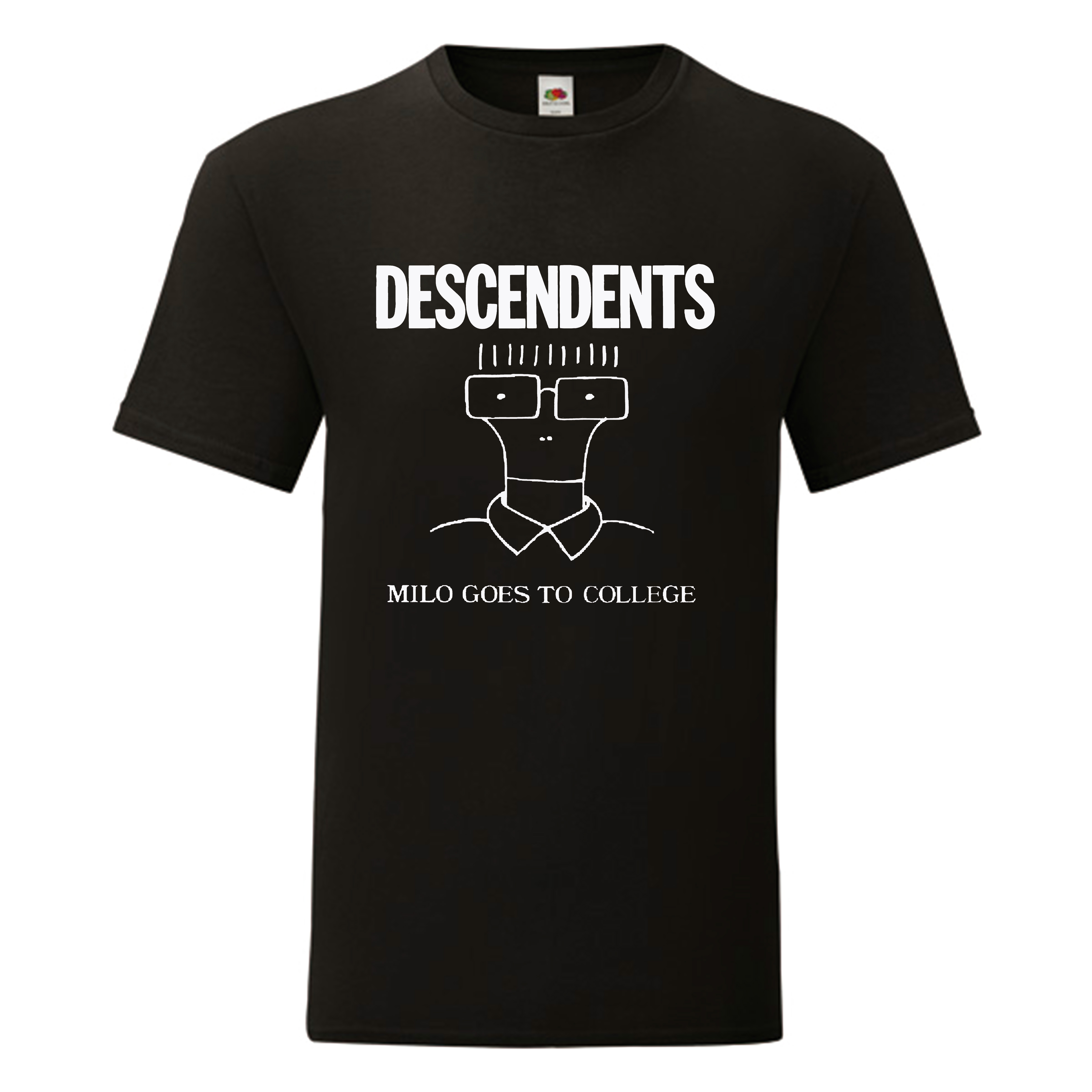 Camiseta Descendents negra - Milo Goes To College