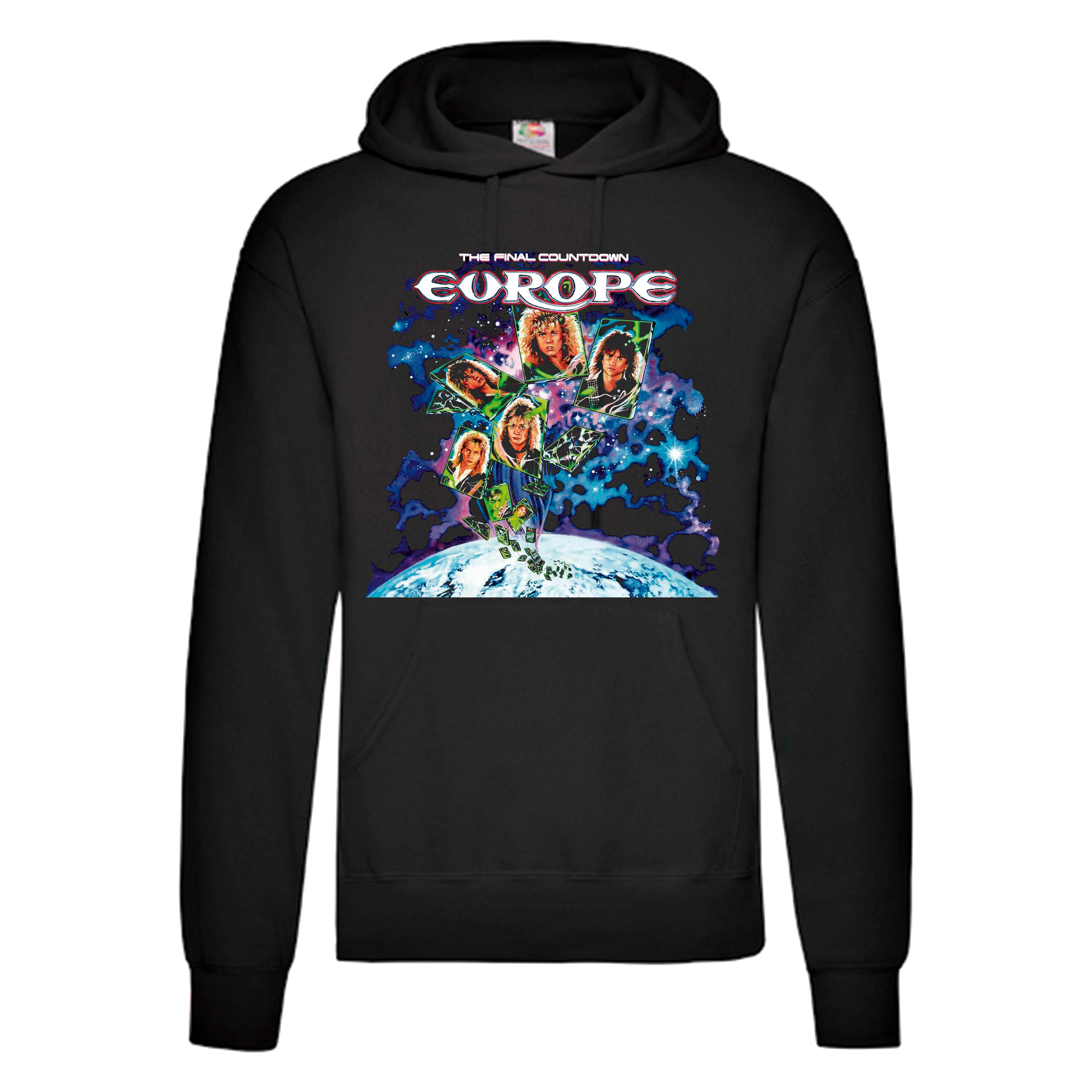 Sudadera Europe negra - The Final Countdown