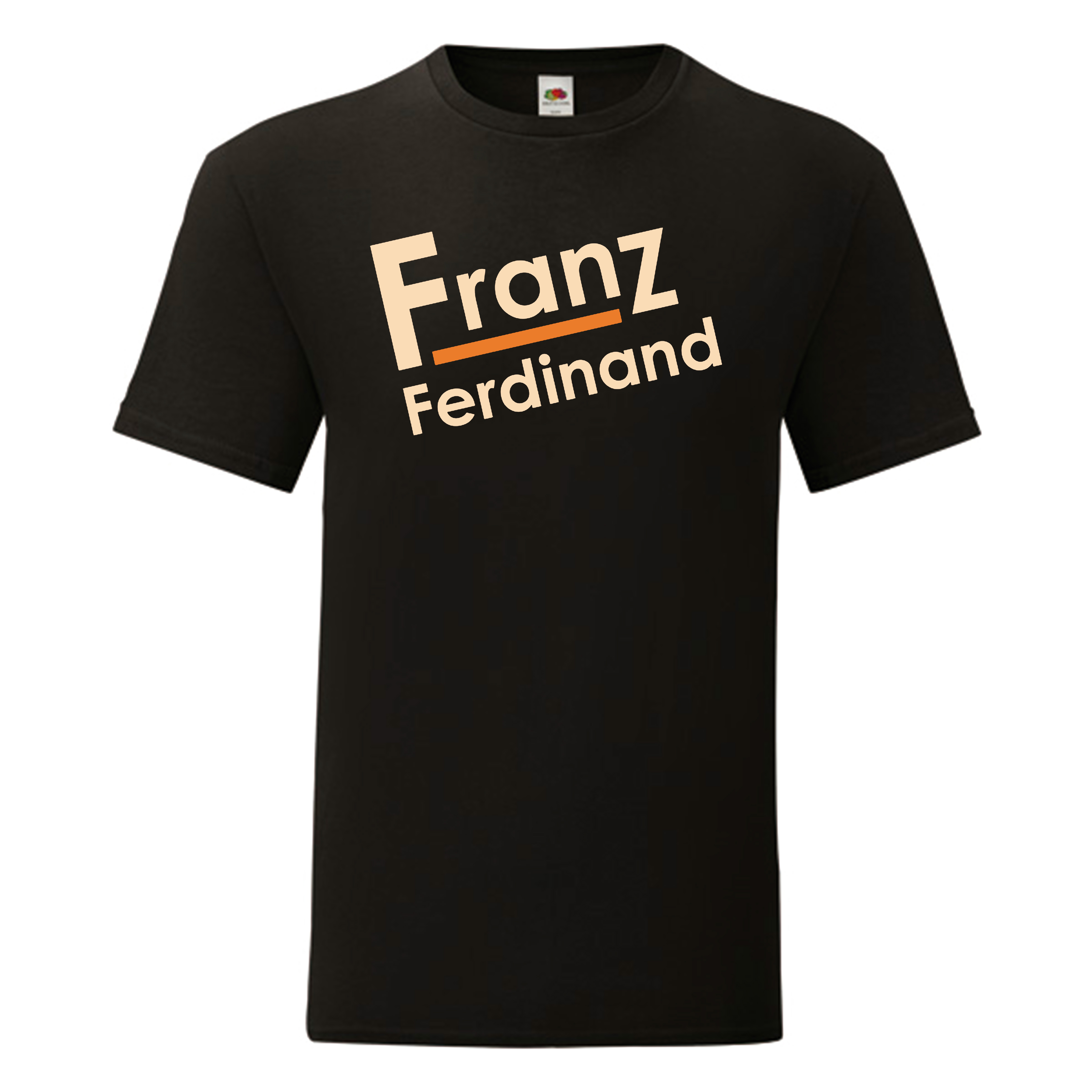 Camiseta Franz Ferdinand negra - Logo