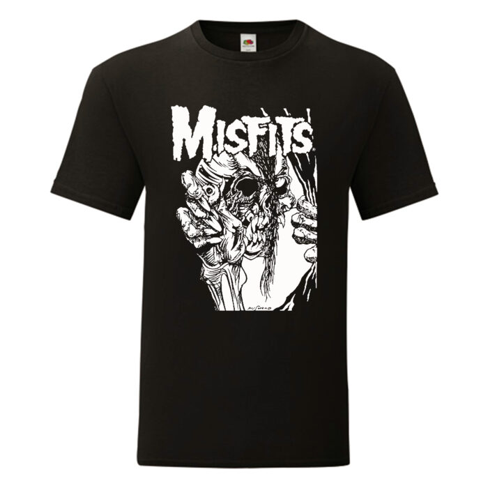 Camiseta Misfits negra - Pushead