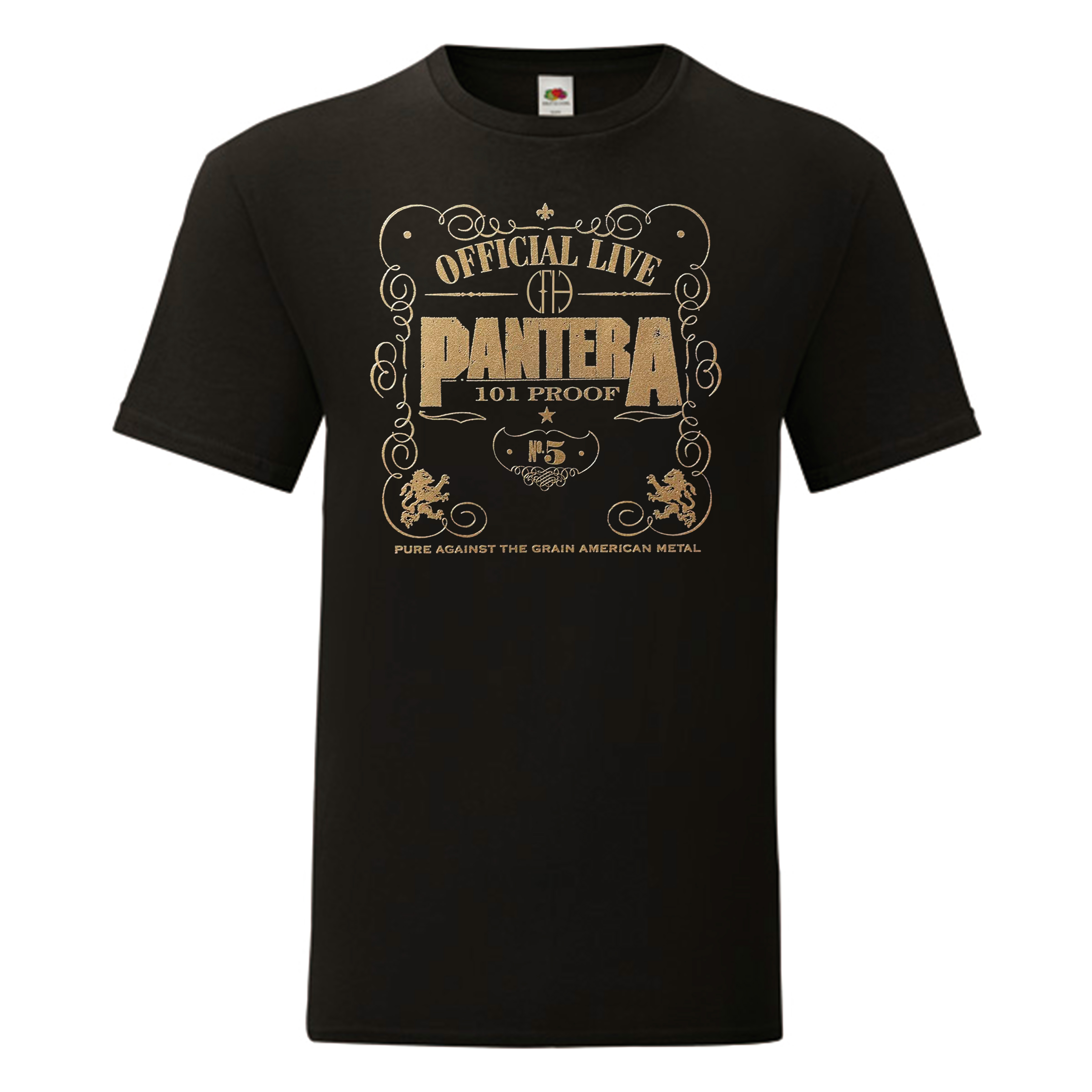 Camiseta Pantera negra - Official Live