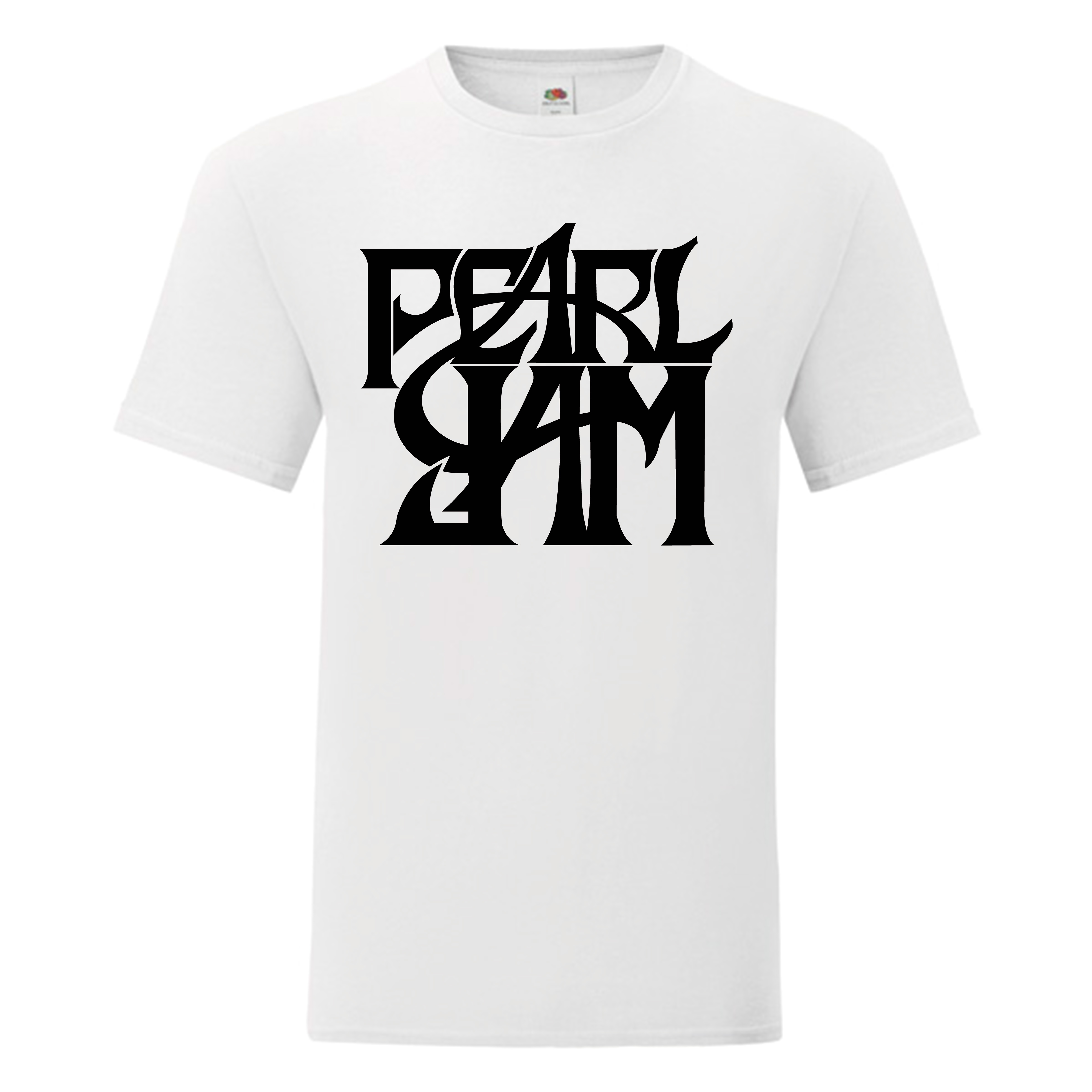 Camiseta Pearl Jam blanca - Logo