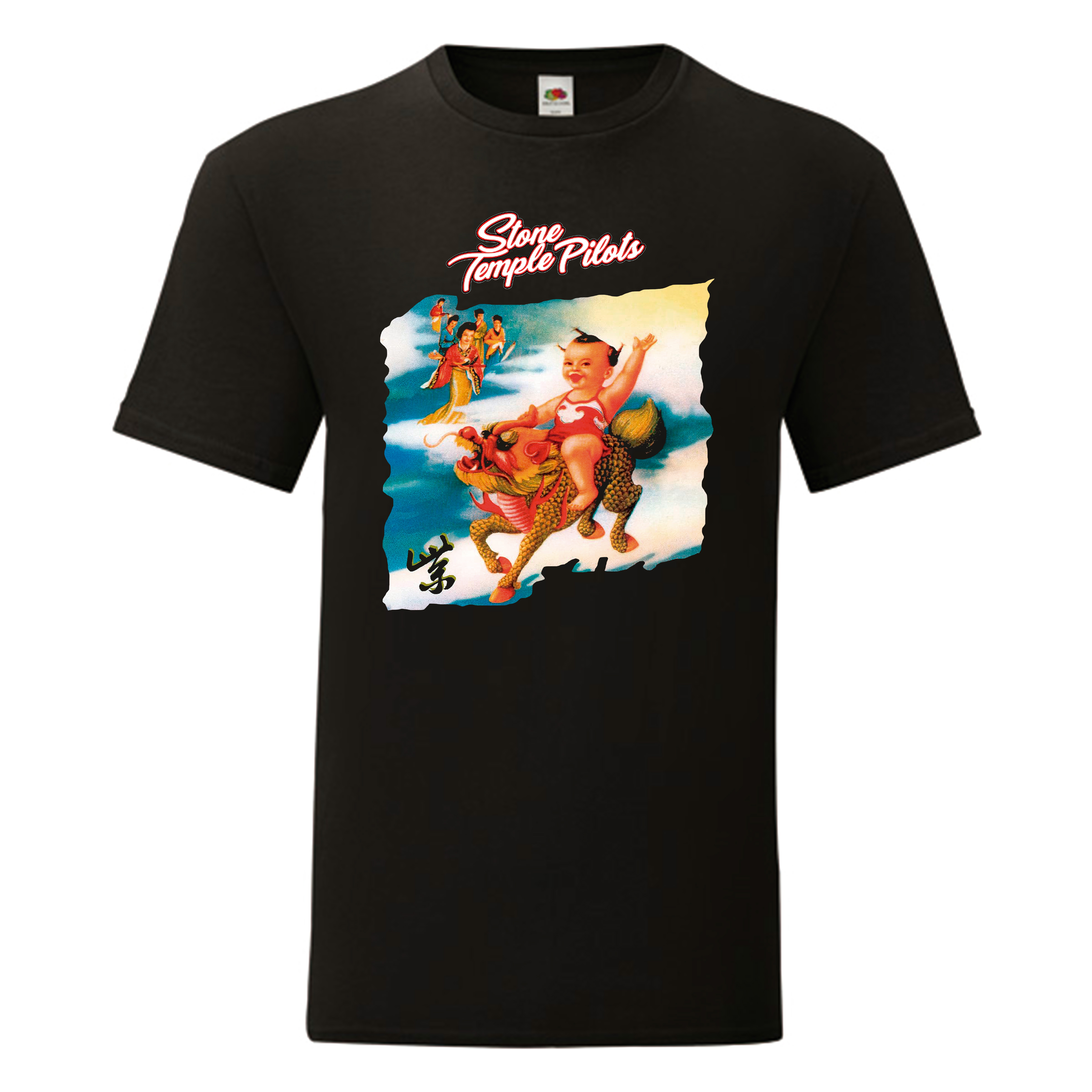 Camiseta Stone Temple Pilots negra - Purple