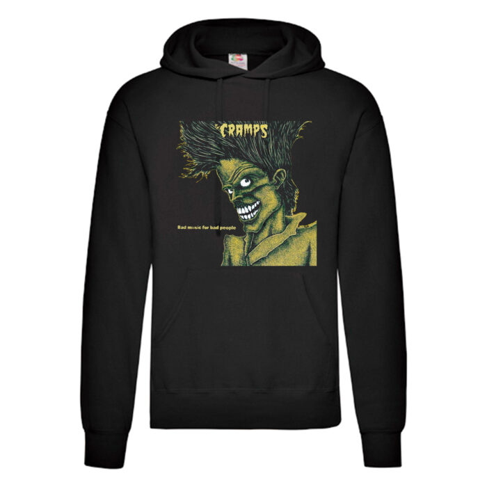 Sudadera Cramps, The negra - Bad Music For Bad People