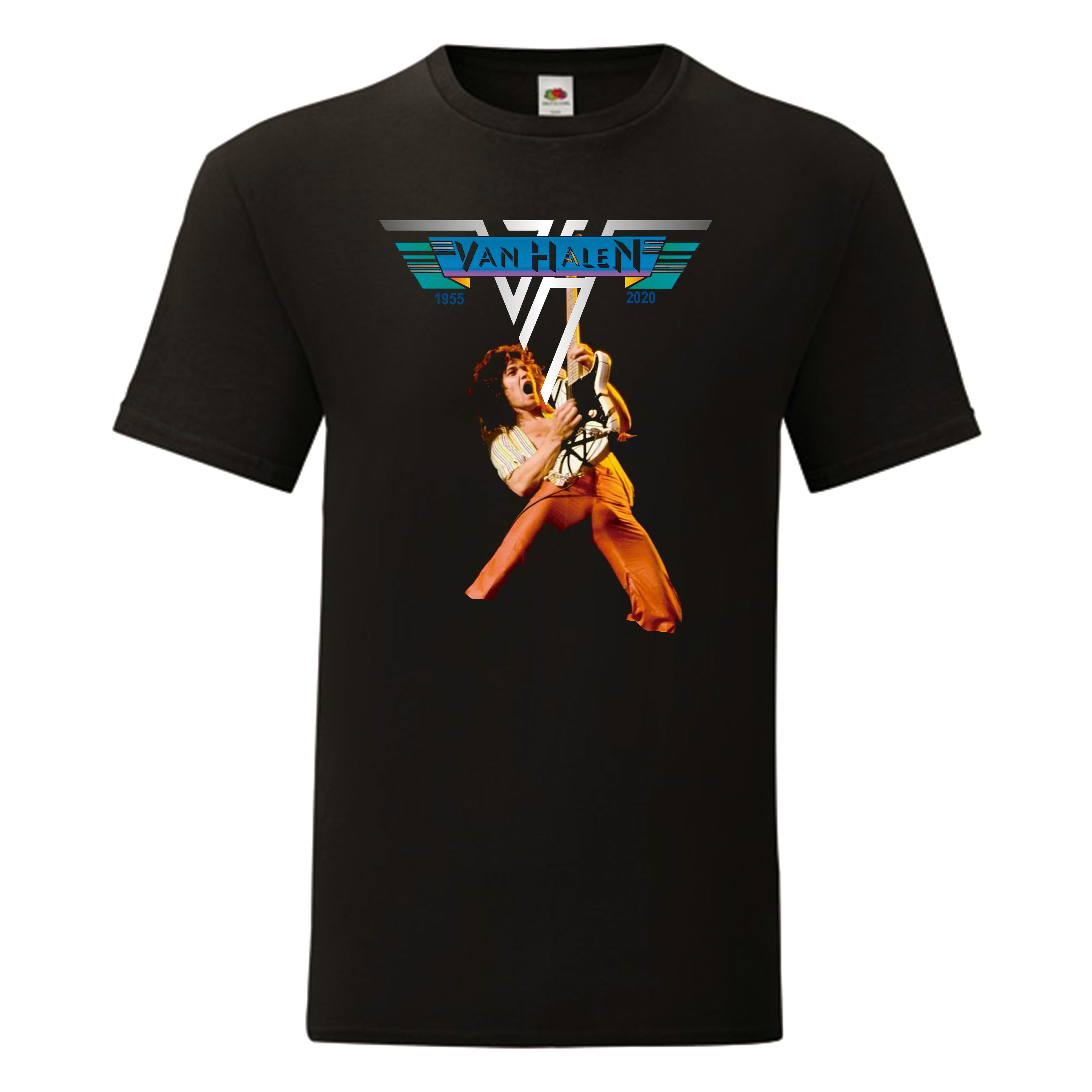 Camiseta Van Halen negra - Eddie Van Halen