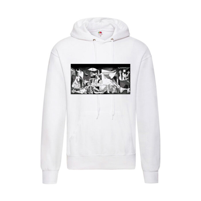 Sudadera diseño original blanca - Guernica