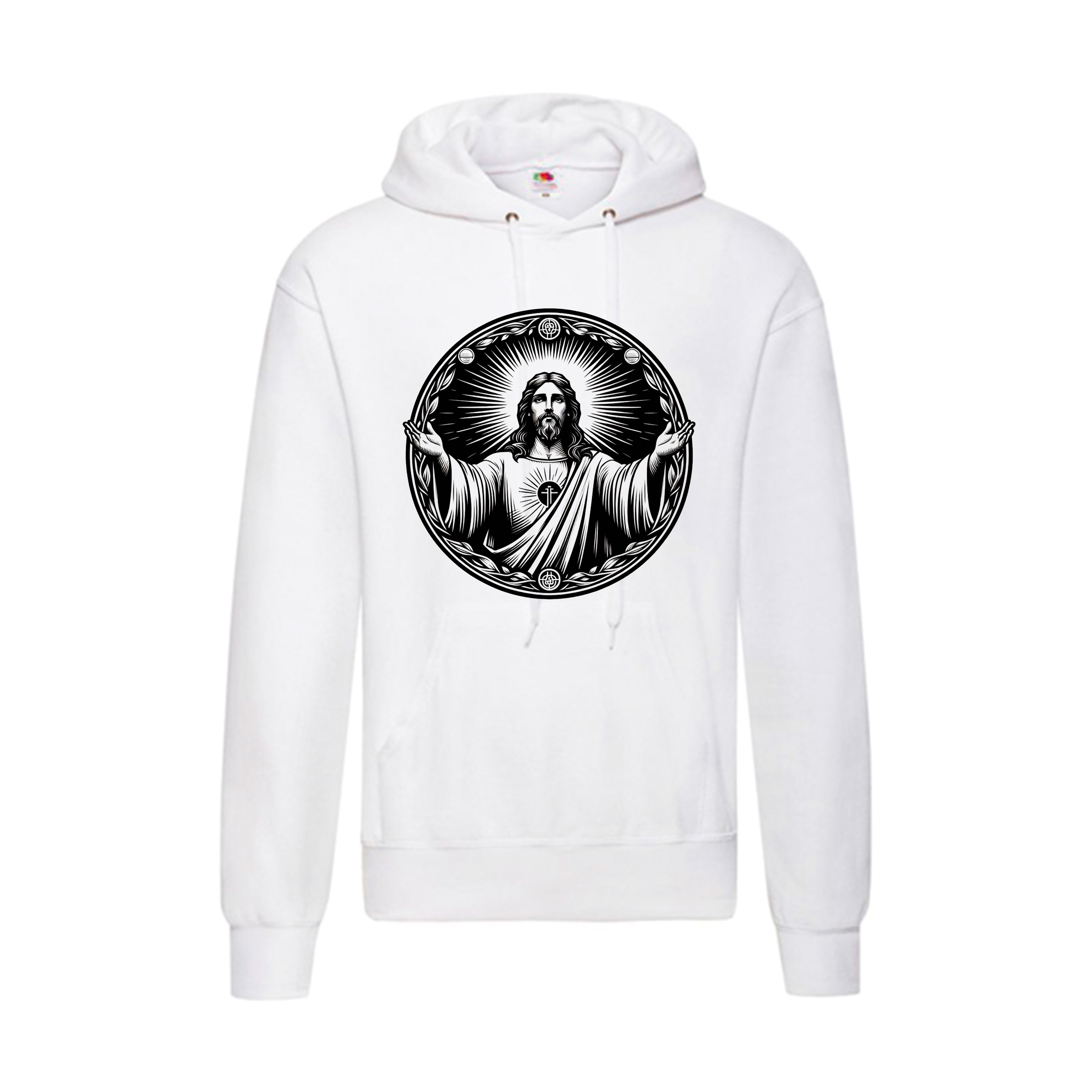 Sudadera diseño original blanca - Pantócrator