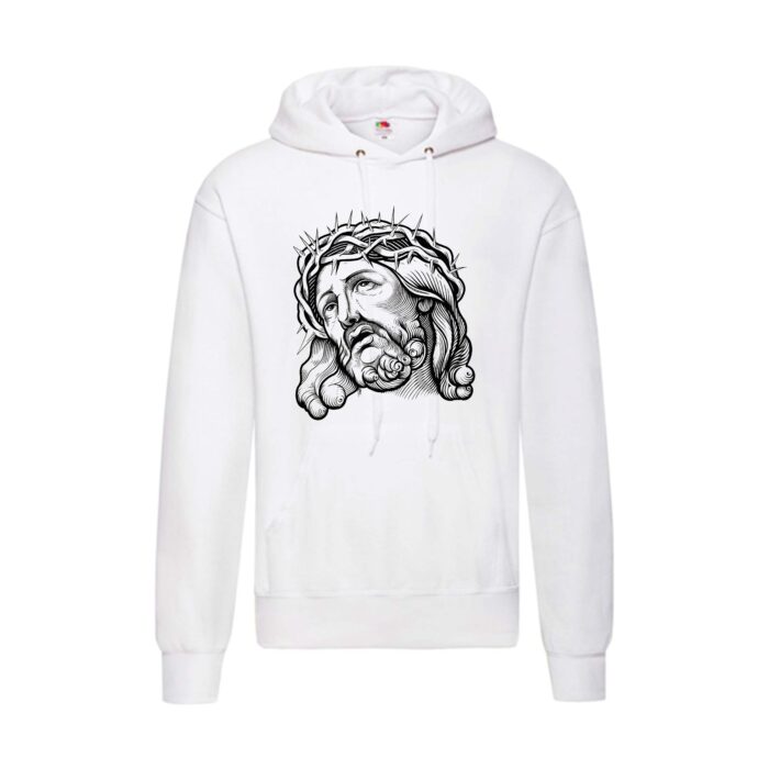 Sudadera diseño original blanca - Cristo