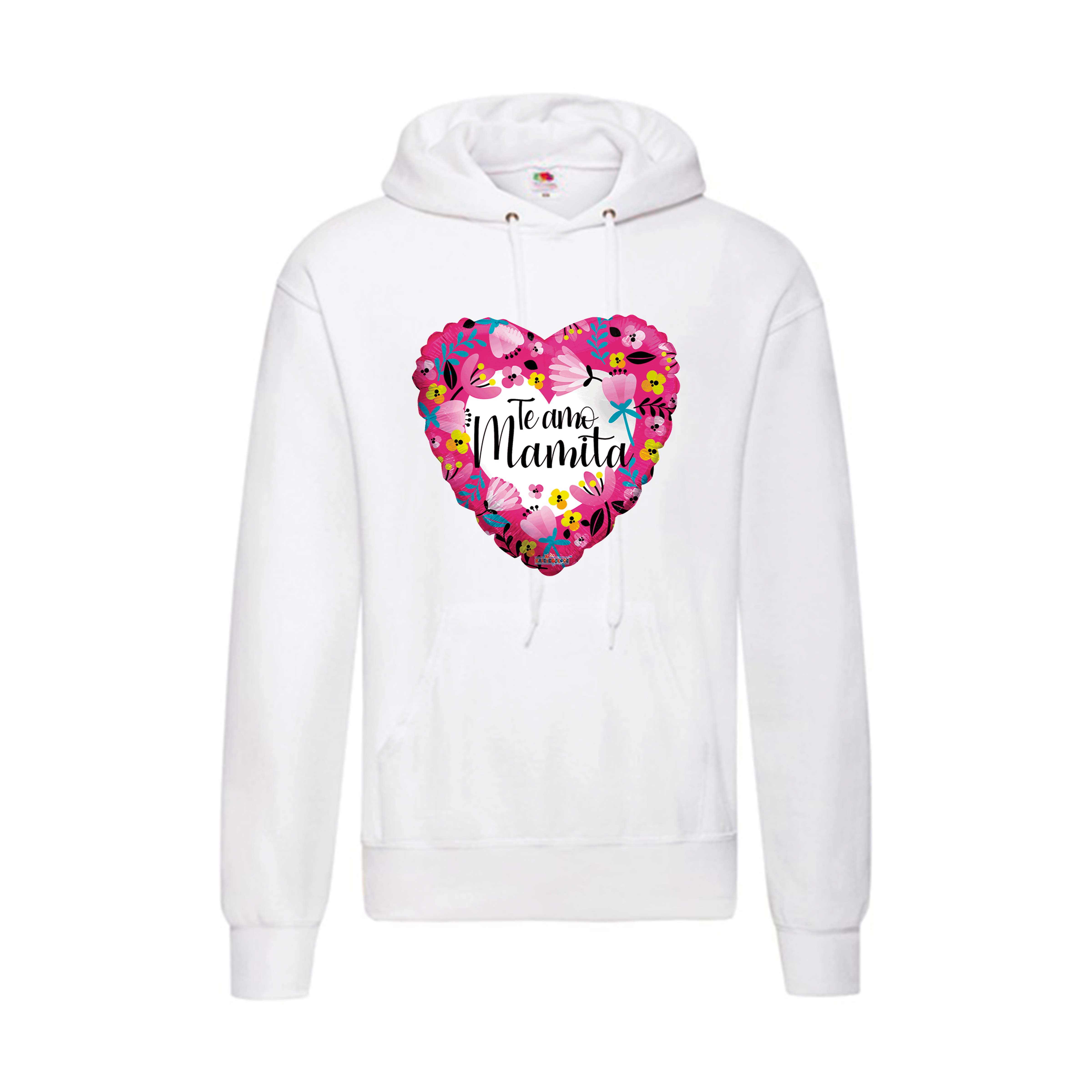 Sudadera diseño original blanca - Te Quiero Mamita