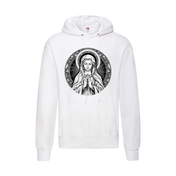 Sudadera diseño original blanca - Virgen
