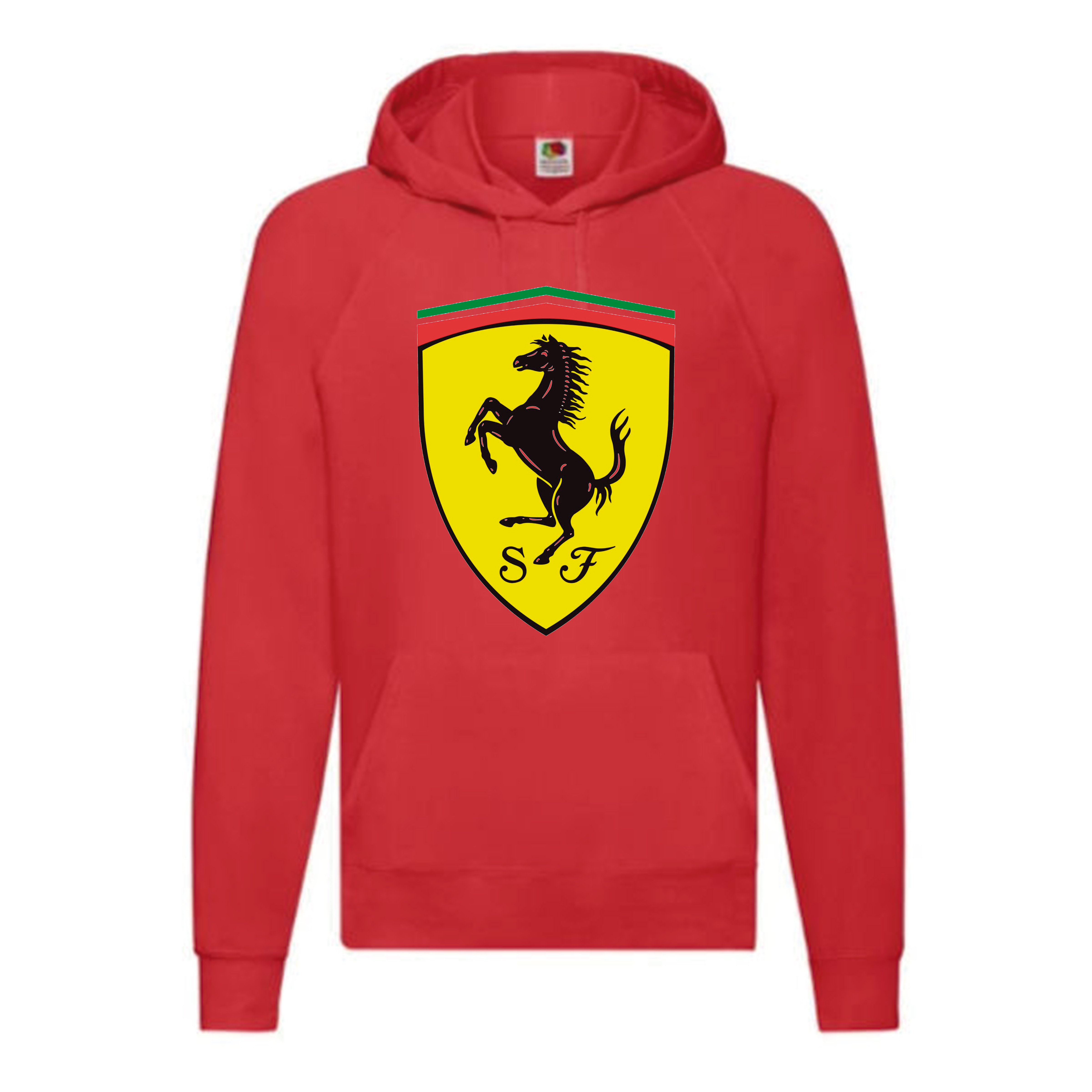 Sudadera Ferrari roja - Logo