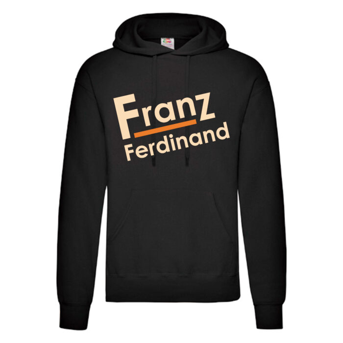 Sudadera Franz Ferdinand negra - Logo
