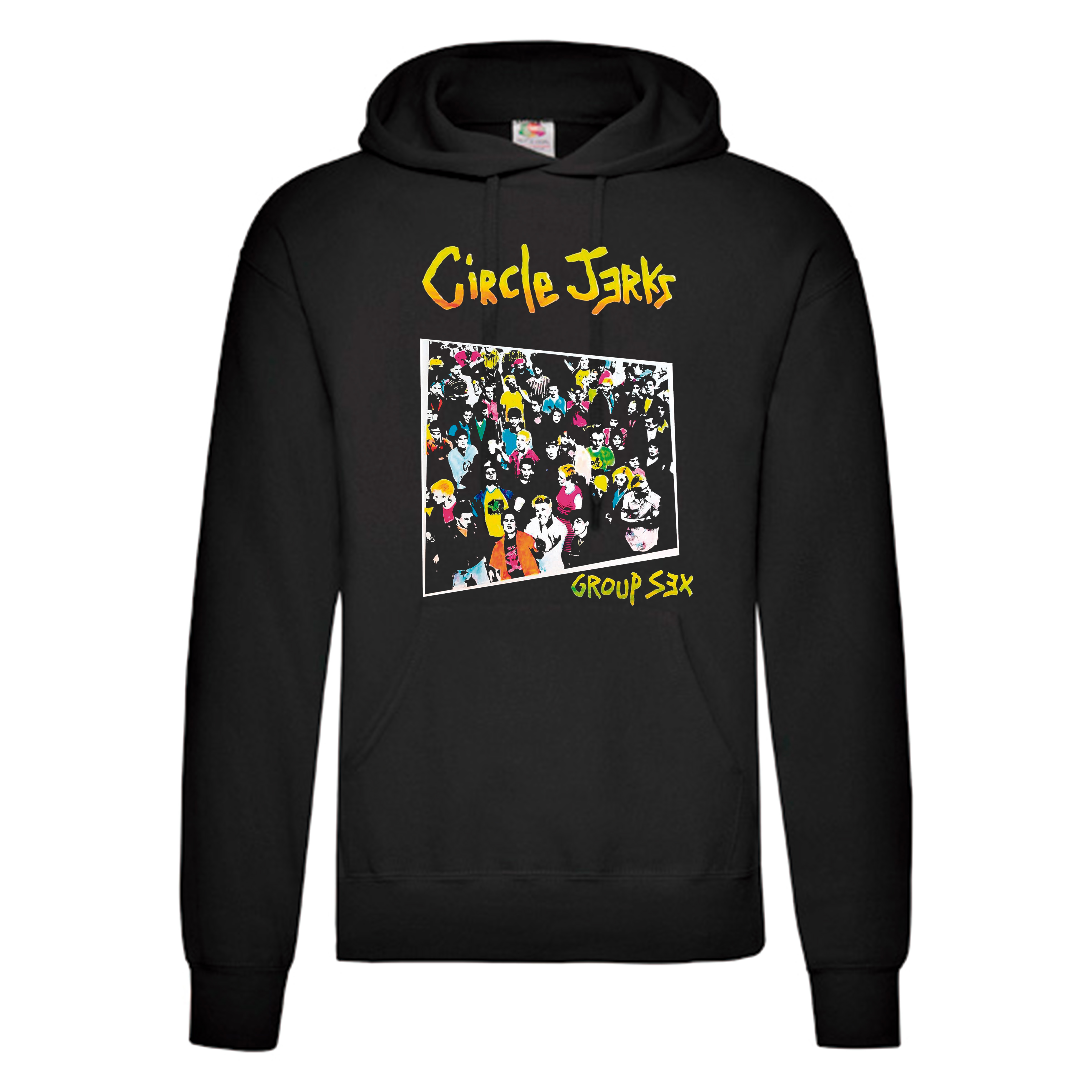 Sudadera Circle Jerks negra - Group Sex