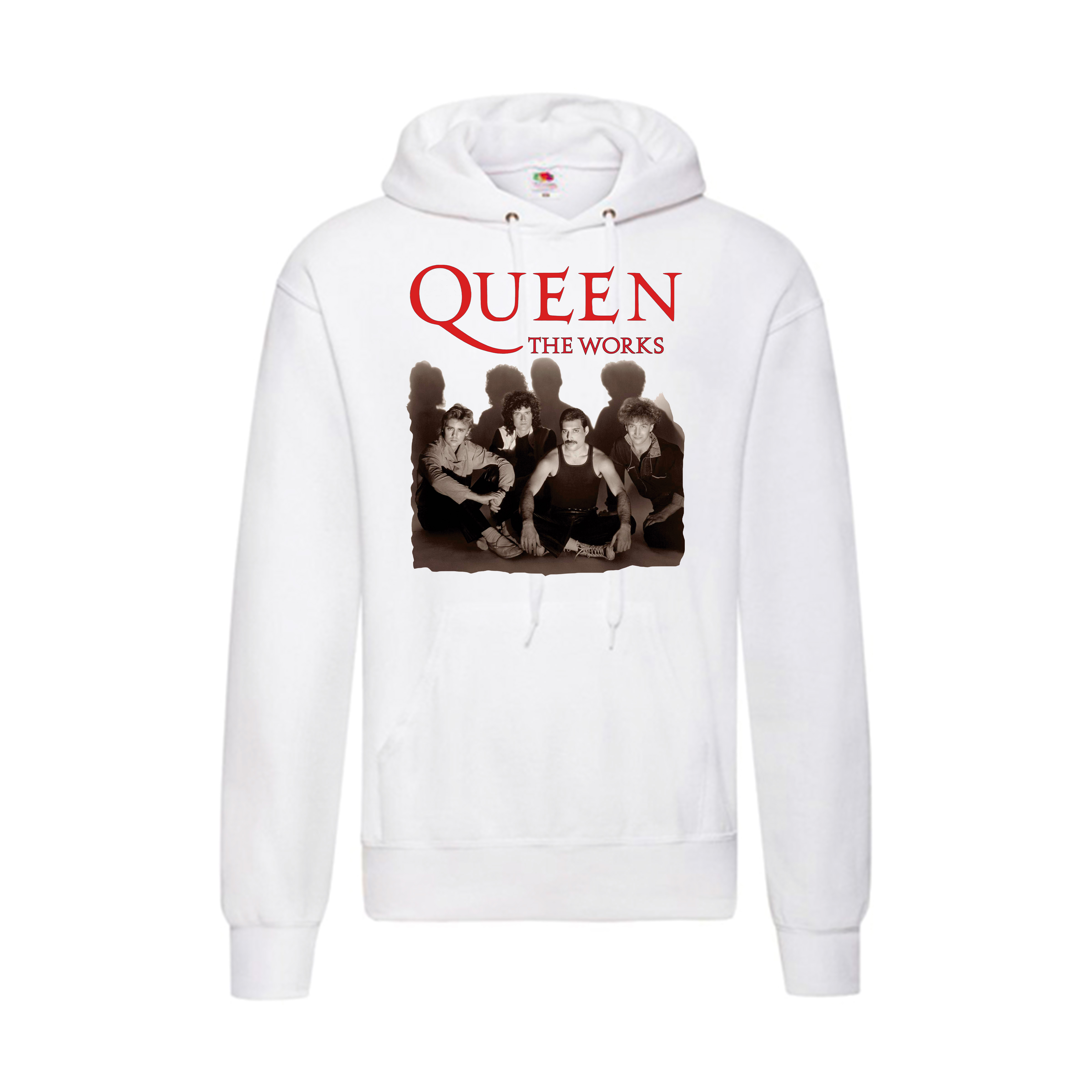 Sudadera Queen blanca - The Works
