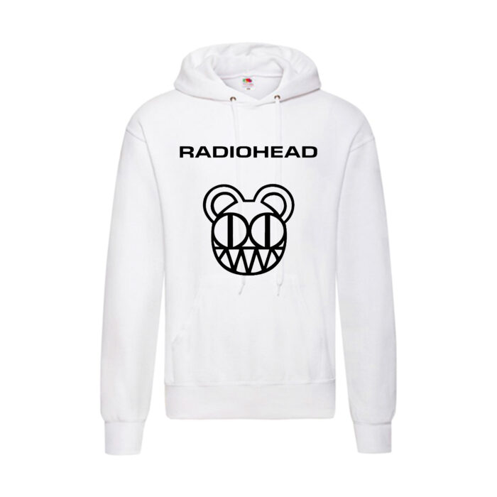 Sudadera Radiohead blanca - Logo