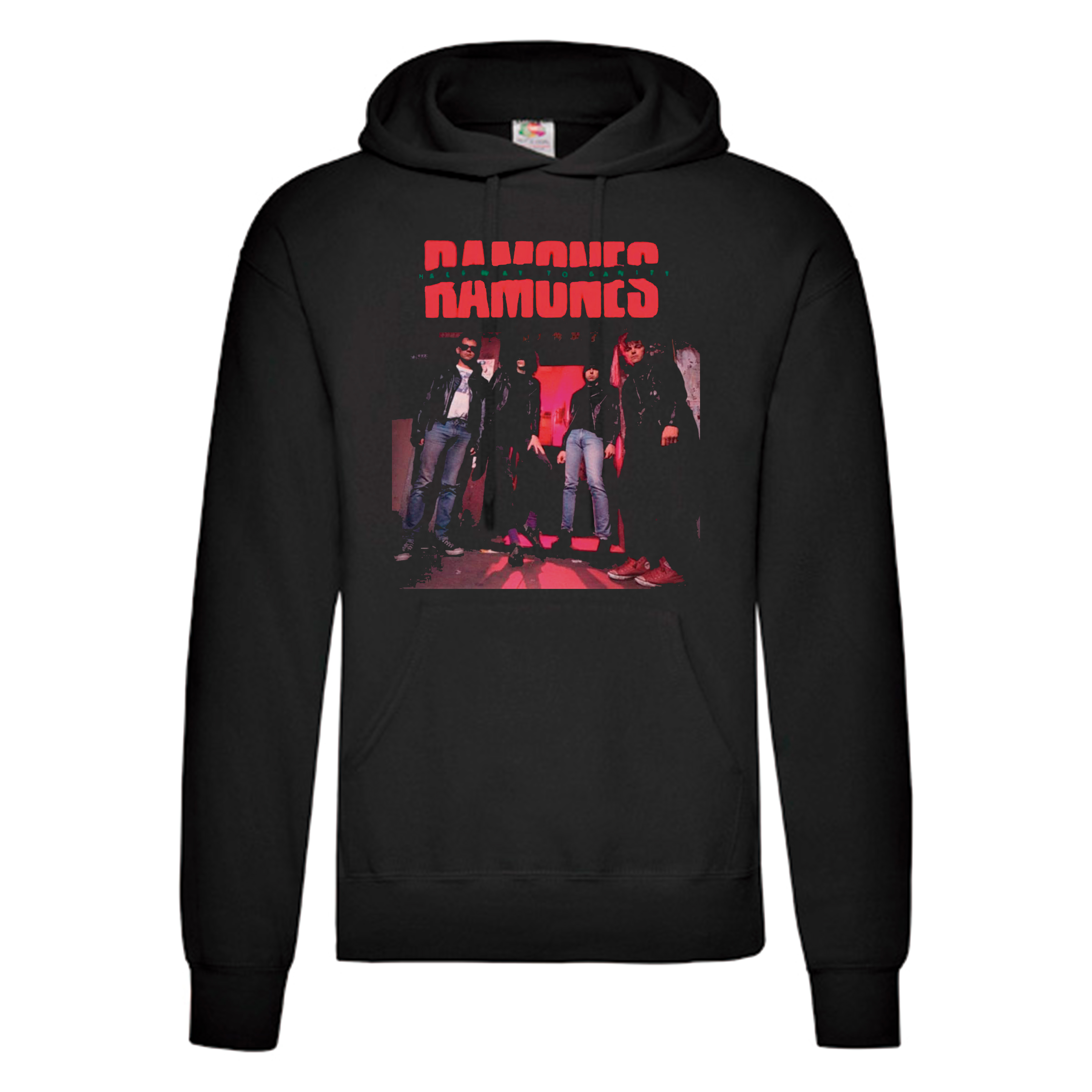Sudadera Ramones negra - Halfway To Insanity