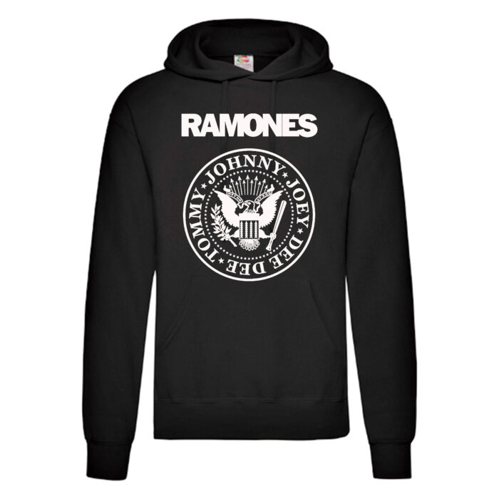 Sudadera Ramones negra - Logo