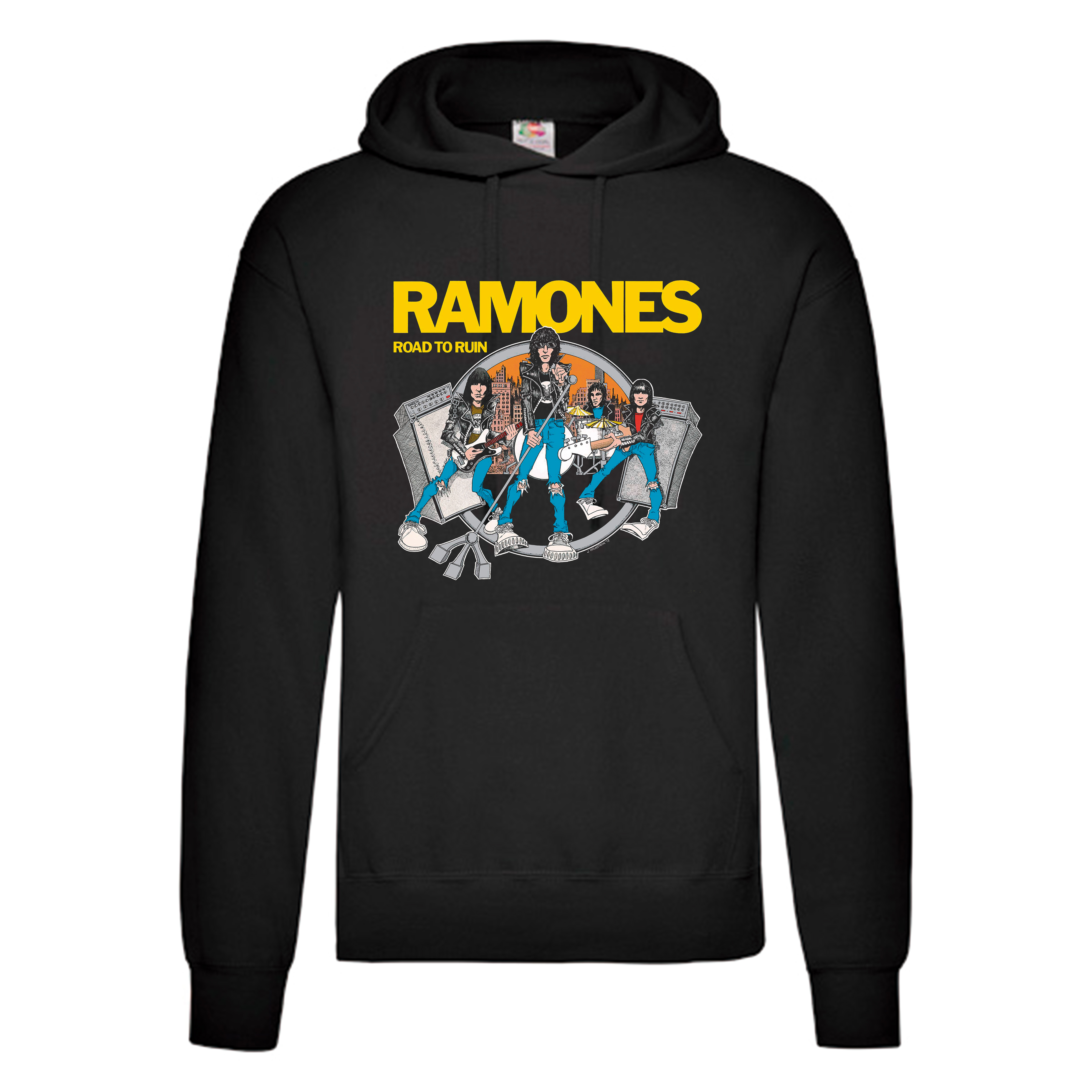 Sudadera Ramones negra - Road To Ruin