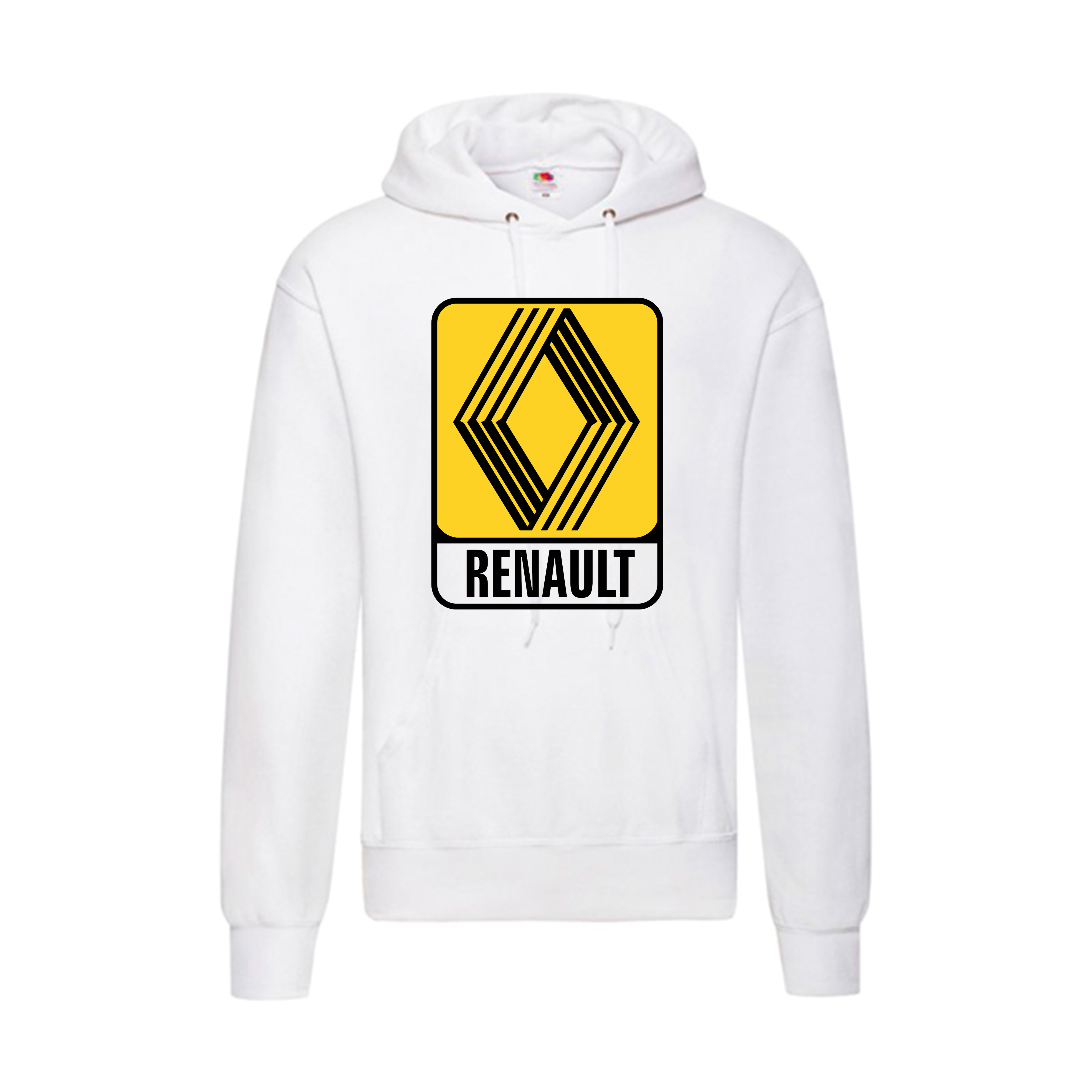 Sudadera Renault blanca - Logo