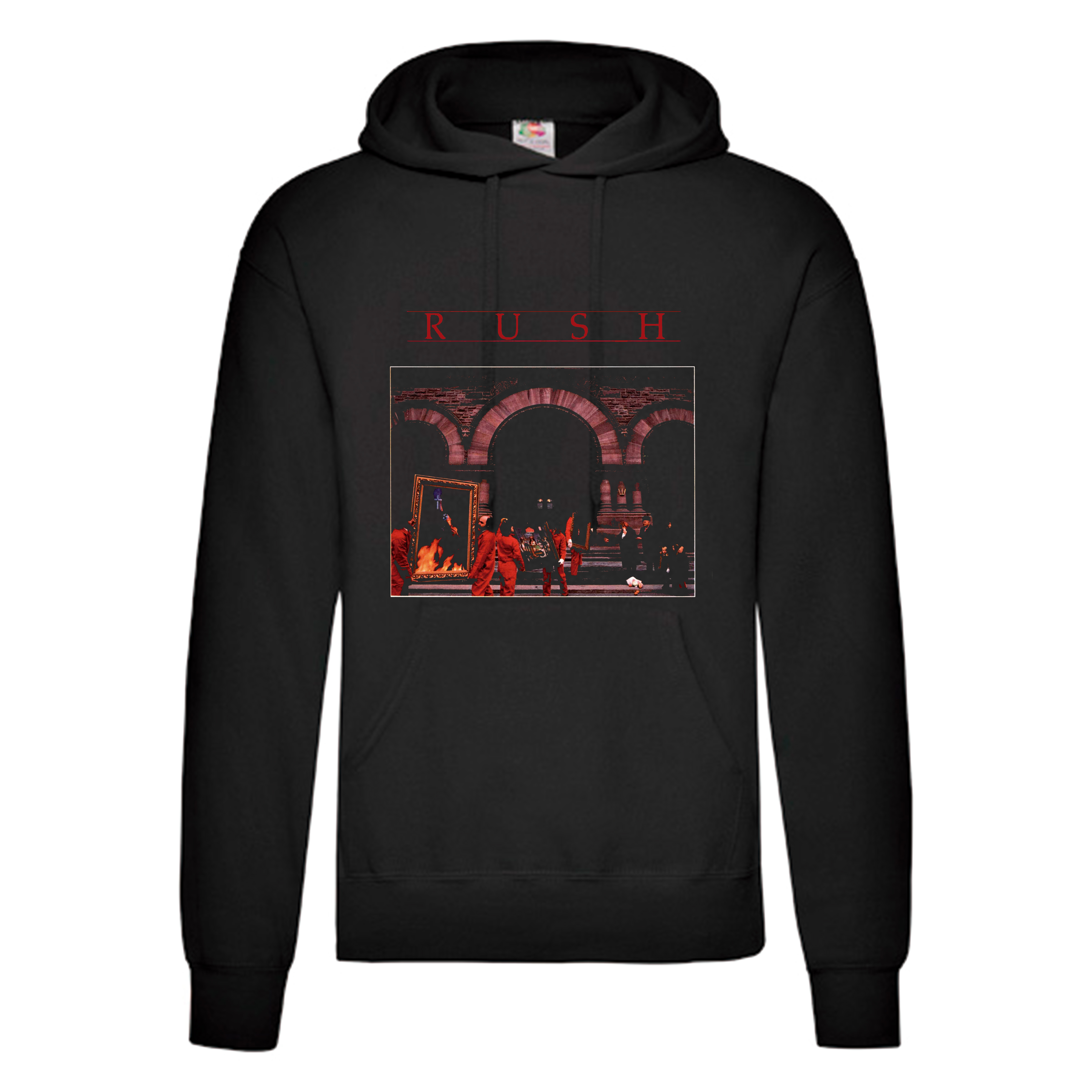 Sudadera Rush negra - Moving Pictures