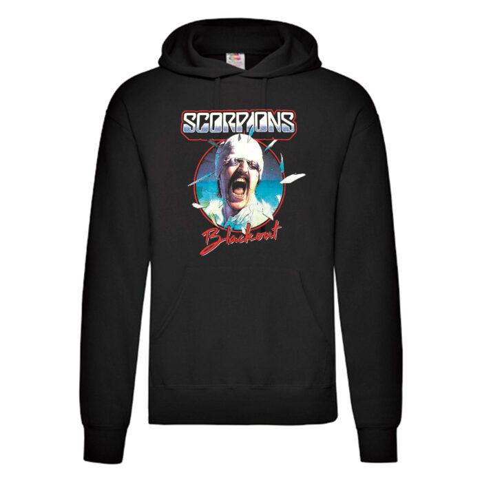 Sudadera Scorpions negra - Blackout