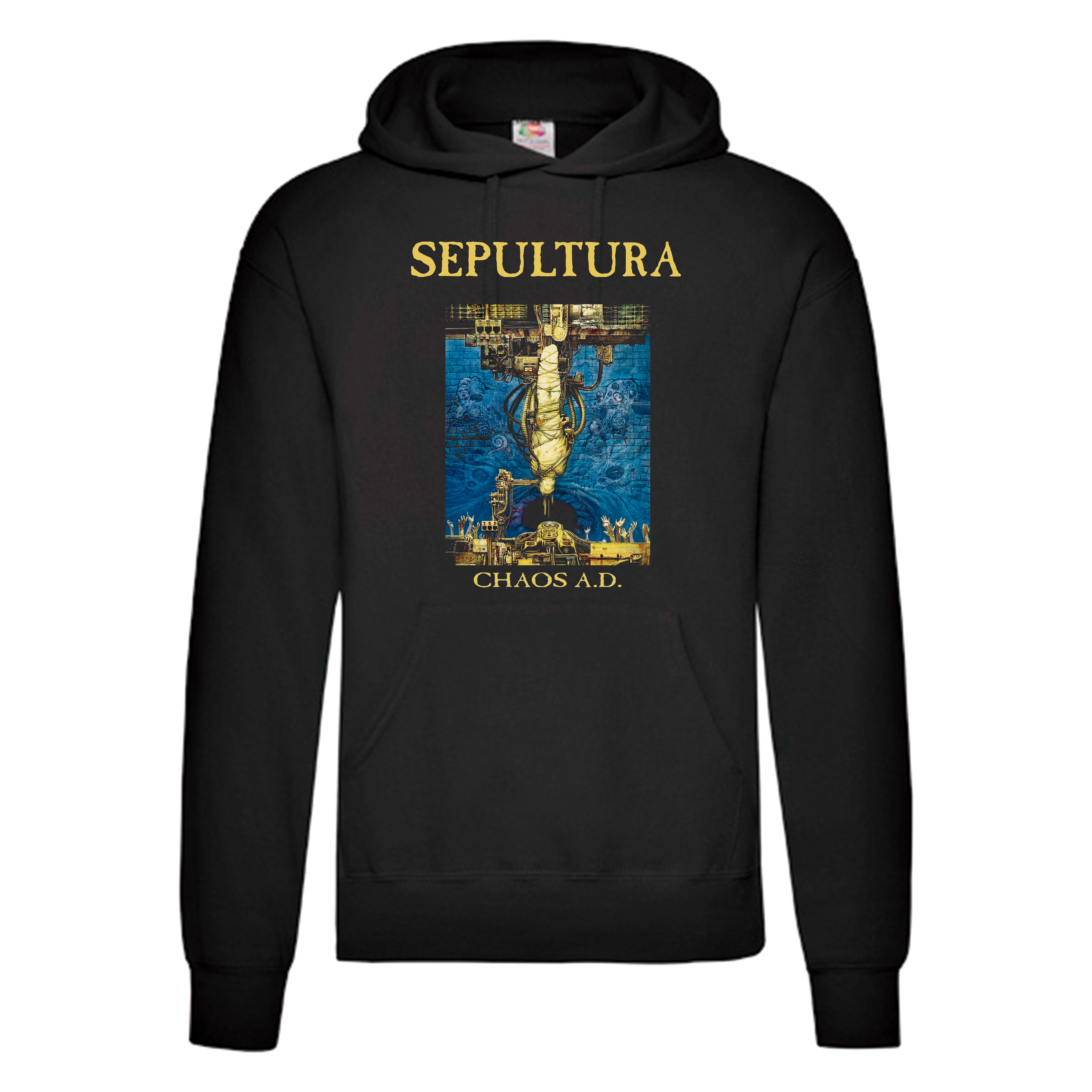 Sudadera Sepultura negra - Chaos A.D.