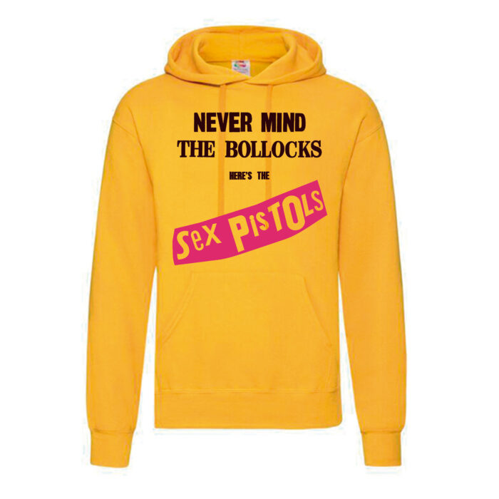 Sudadera Sex Pistols amarilla - Never Mind The Bollocks