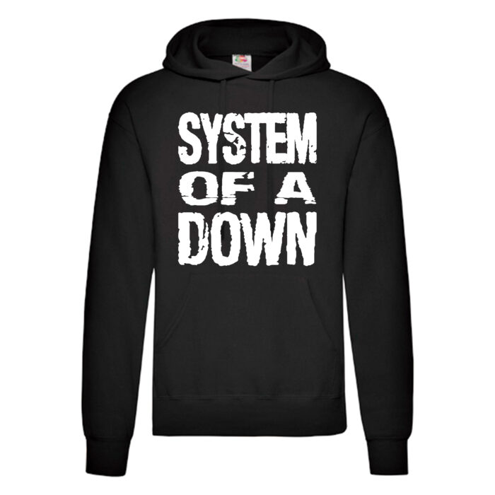 Sudadera System Of A Down negra - Logo
