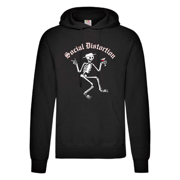 Sudadera Social Distortion negra - Logo