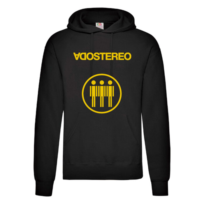 Sudadera Soda Stereo negra - Logo
