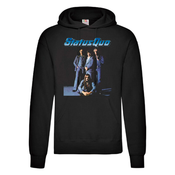 Sudadera Status Quo negra - Blue For You