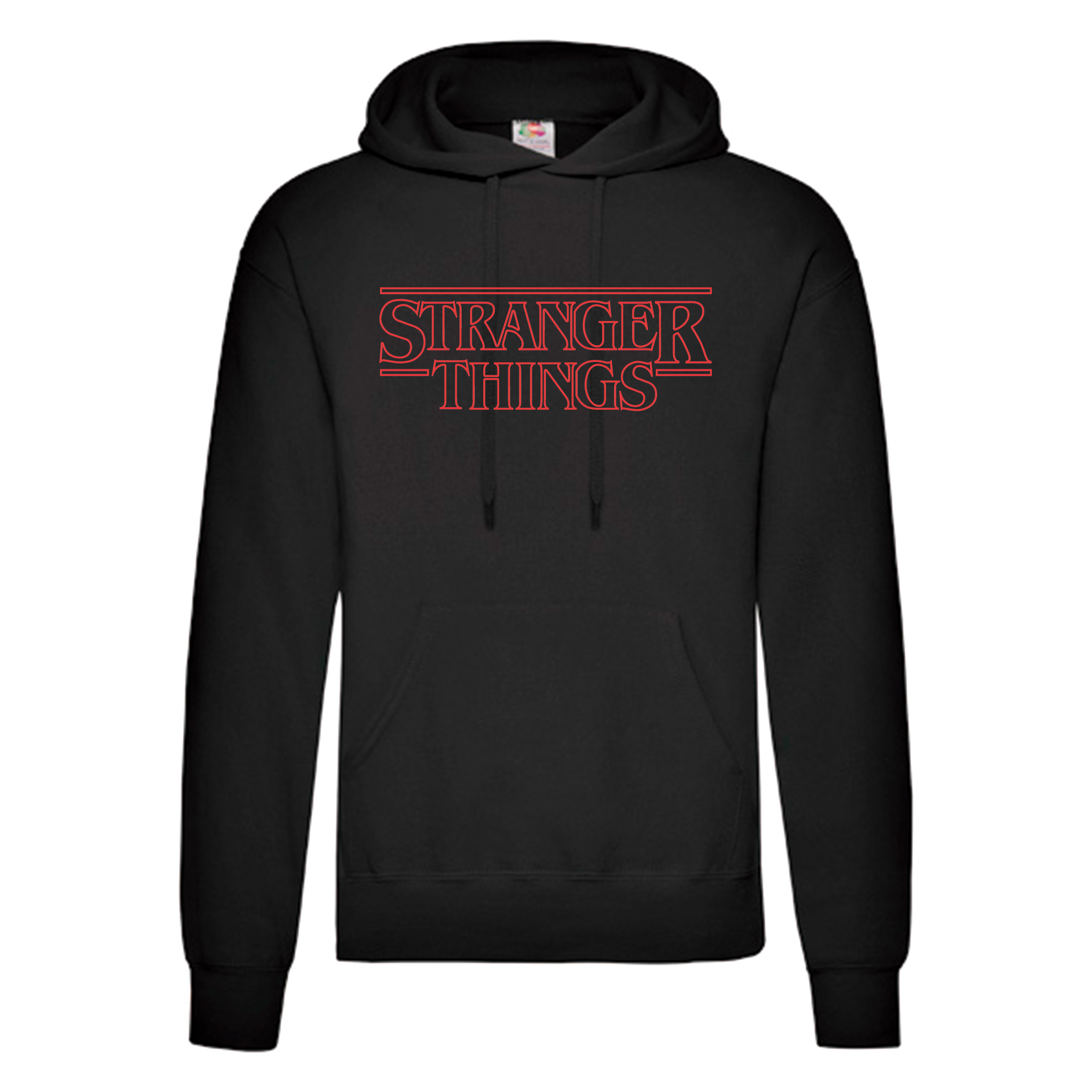 Sudadera Stranger Things negra - Logo