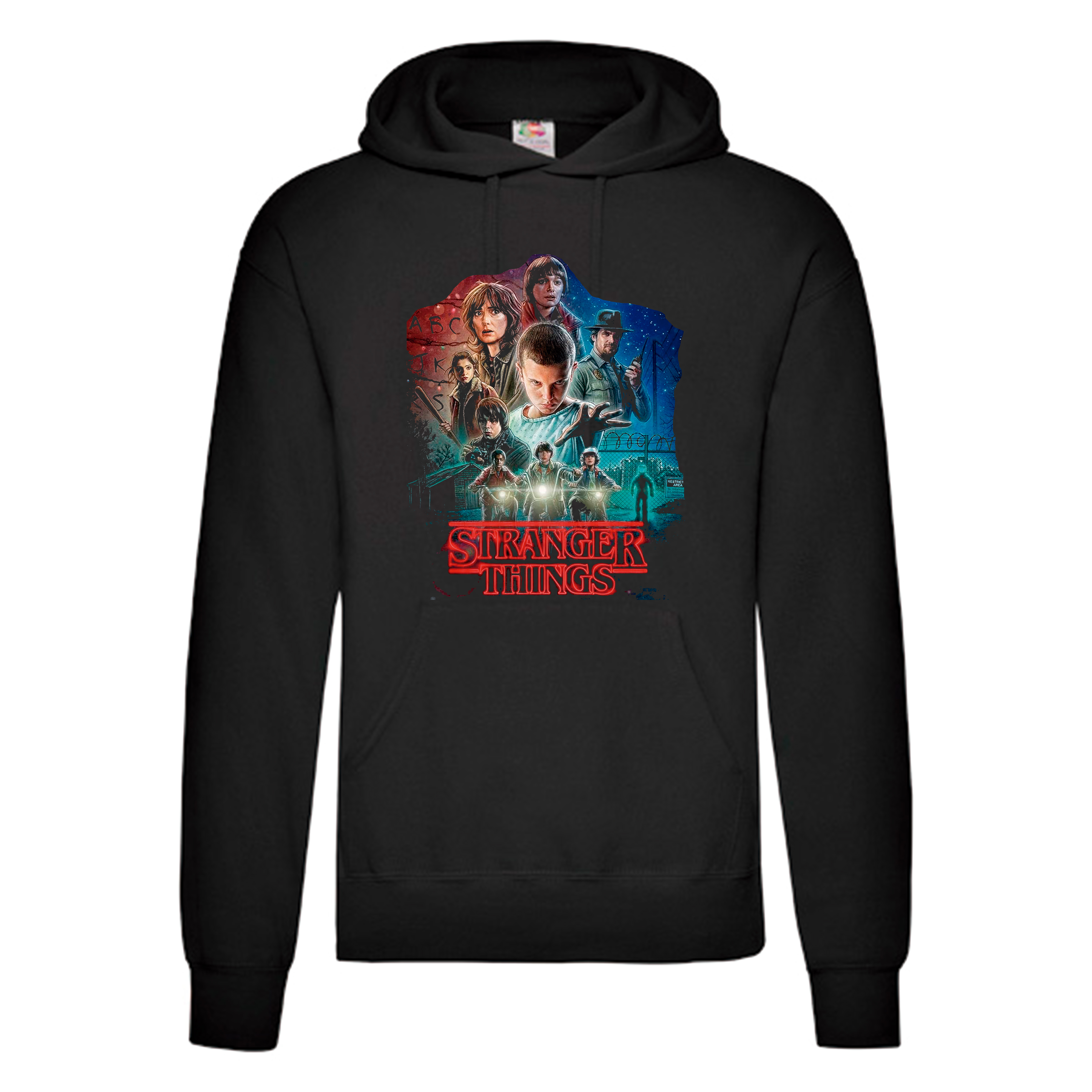 Sudadera Stranger Things negra - Temporada 1